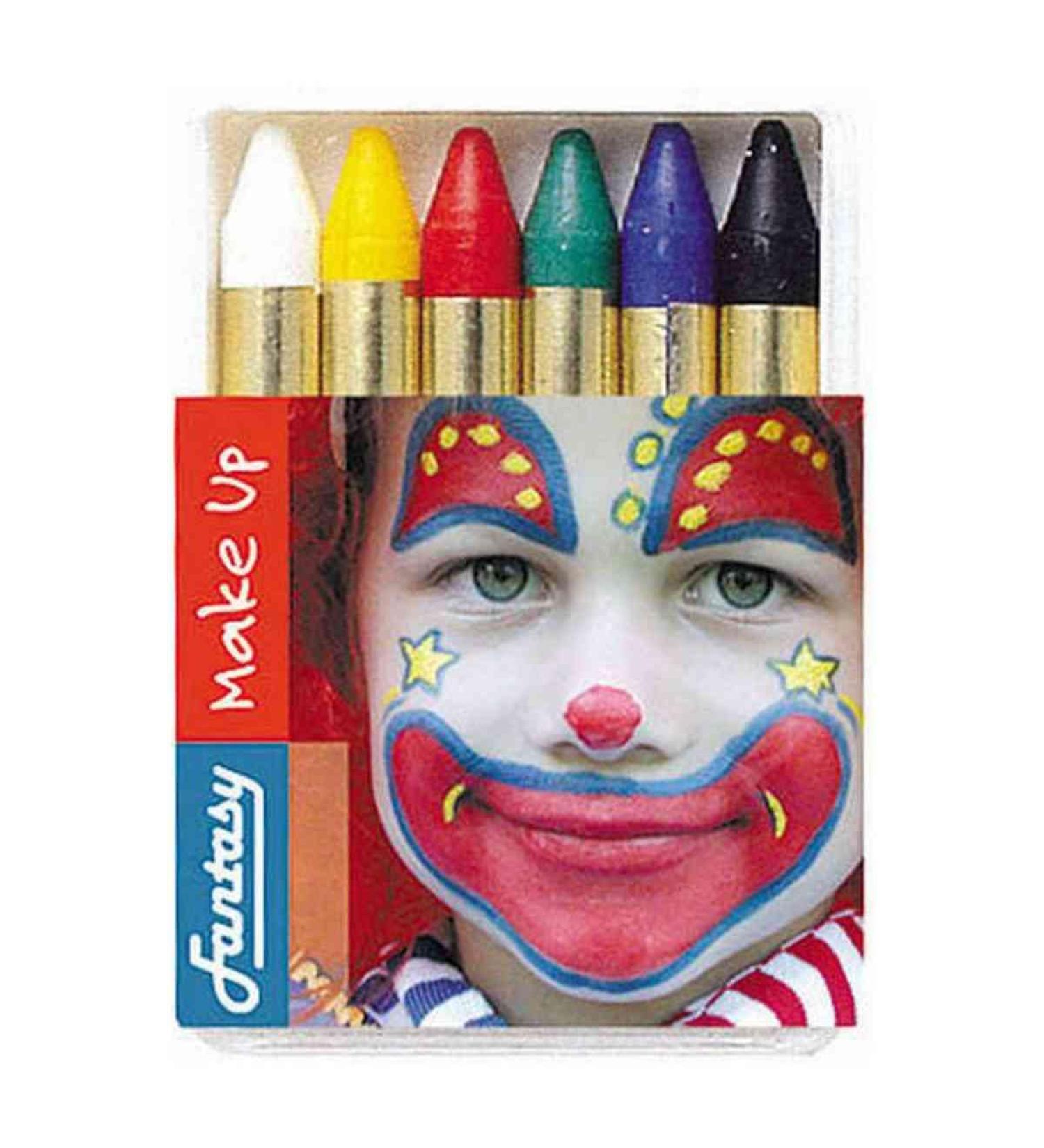 Carnival 6 make -up pins