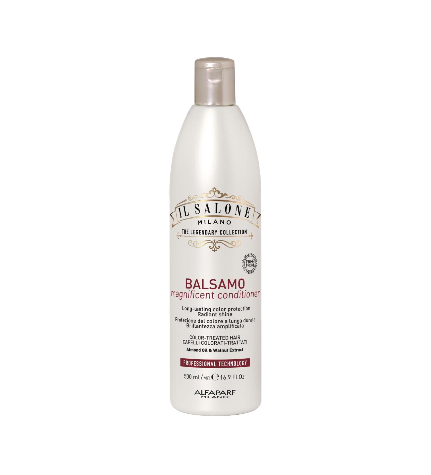 Il Salone Milano Professional Hair Conditioner - Color Safe Enhances Highlights Protects & Prolongs Color - Salon Quality (16.9 oz / 500 ml) - International Shipping Available - Buy Online on GoSupps.com