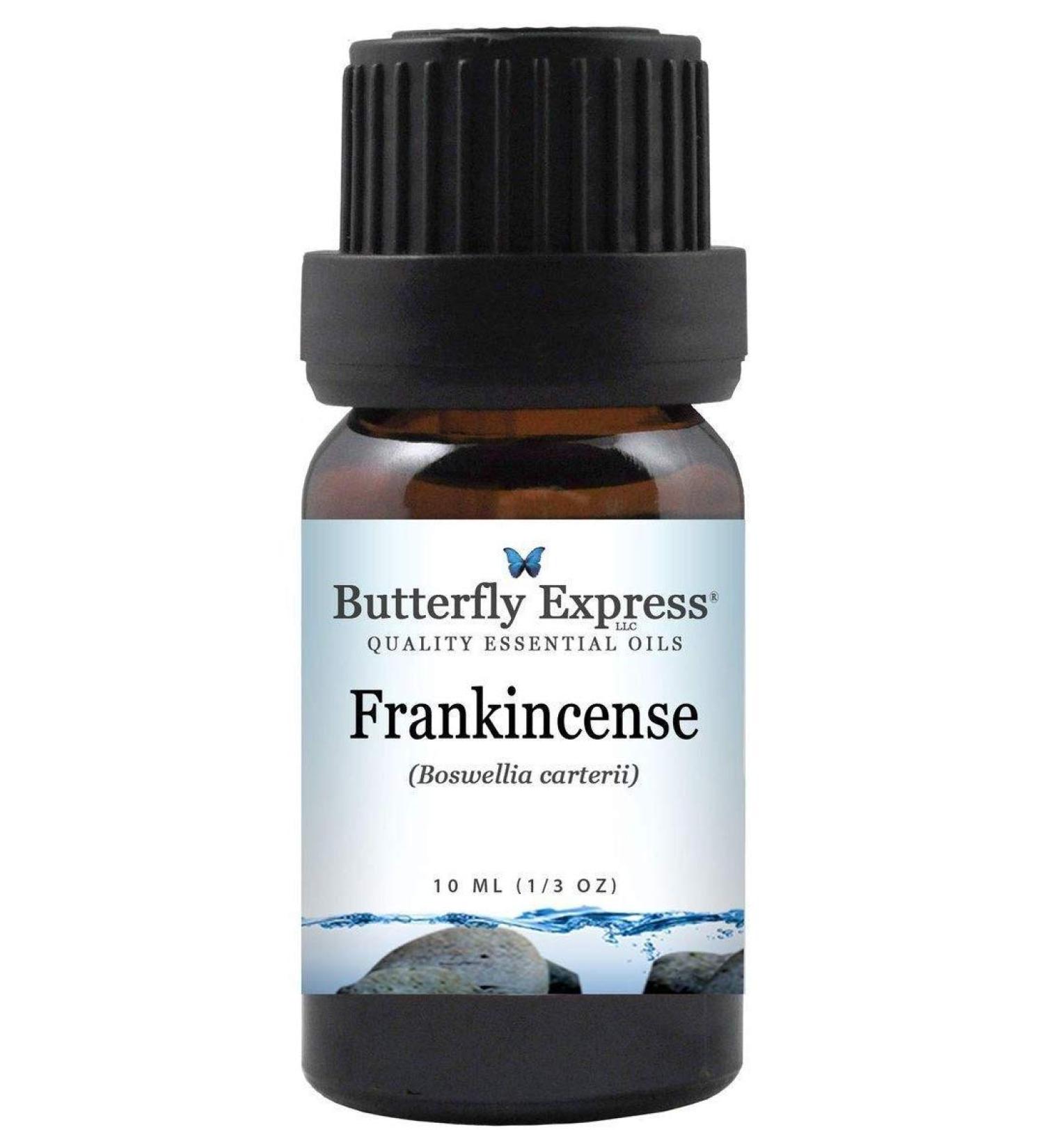 Frankincense (Boswellia carterii) Essential Oil 10ml - 100% Pure - by Butterfly Express