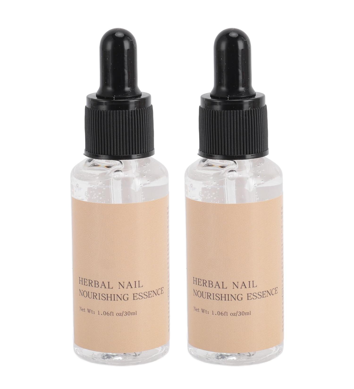 Herbal Nourishing Nail Serum - Instant Shine & Repair | 30ml 2 Pack | Stops Peeling & Moisturizes with Essential Oils - International Shipping Available - Buy Online on GoSupps.com