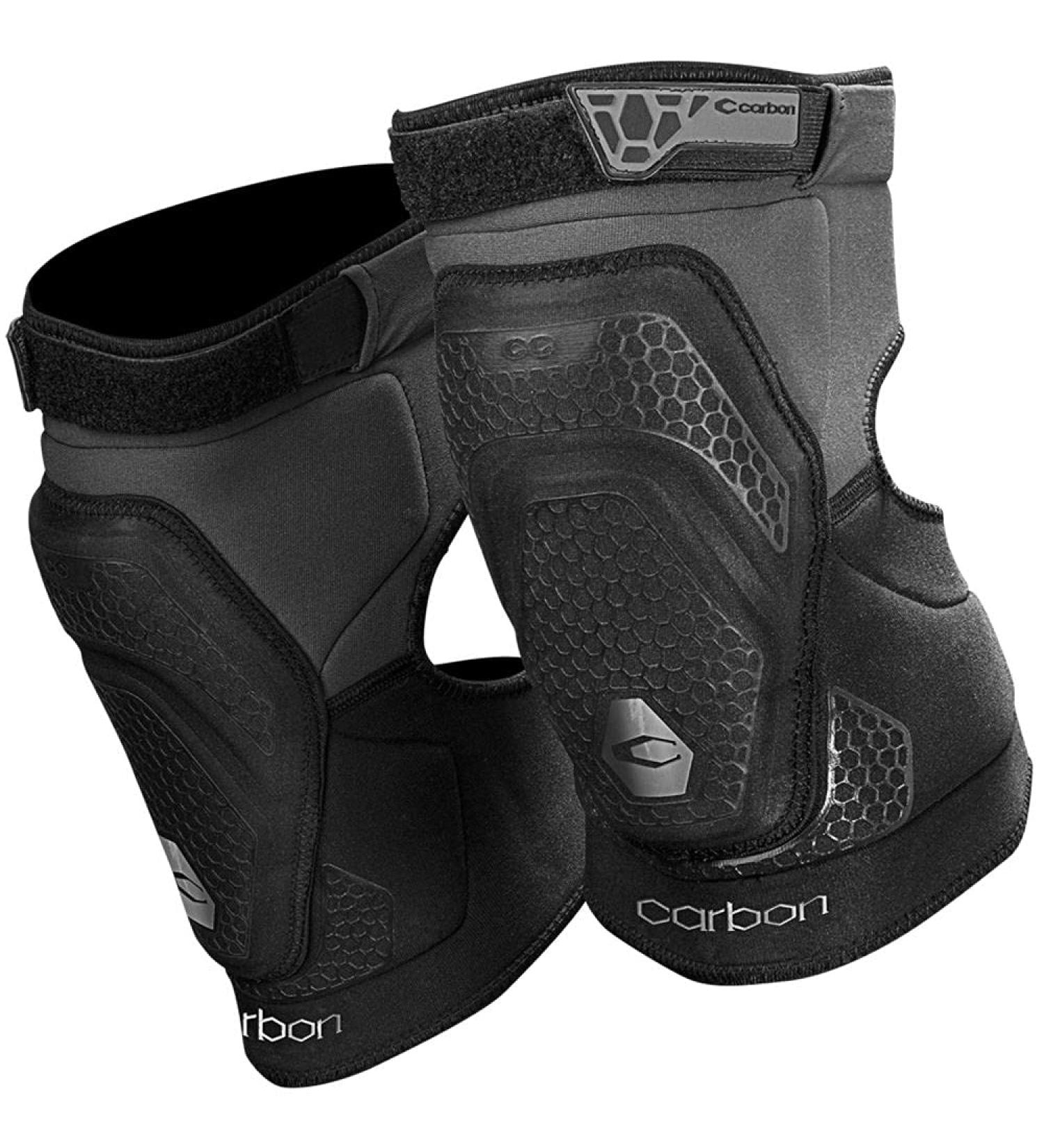 Carbon CC Knee Pad (Large) - Ultimate Protection for Active Lifestyles - Buy Online on GoSupps.com
