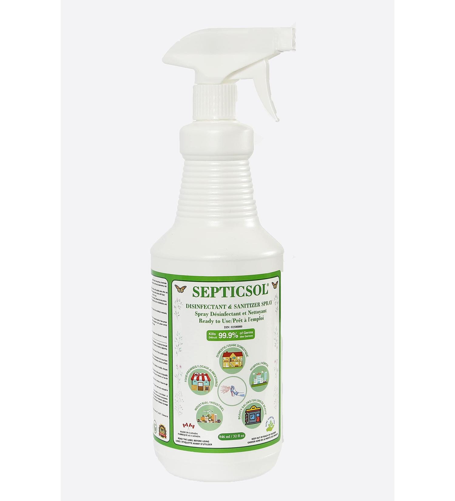Septicsol-Disinfectant & Sanitizer For Hard Surface Spray 1 Litre