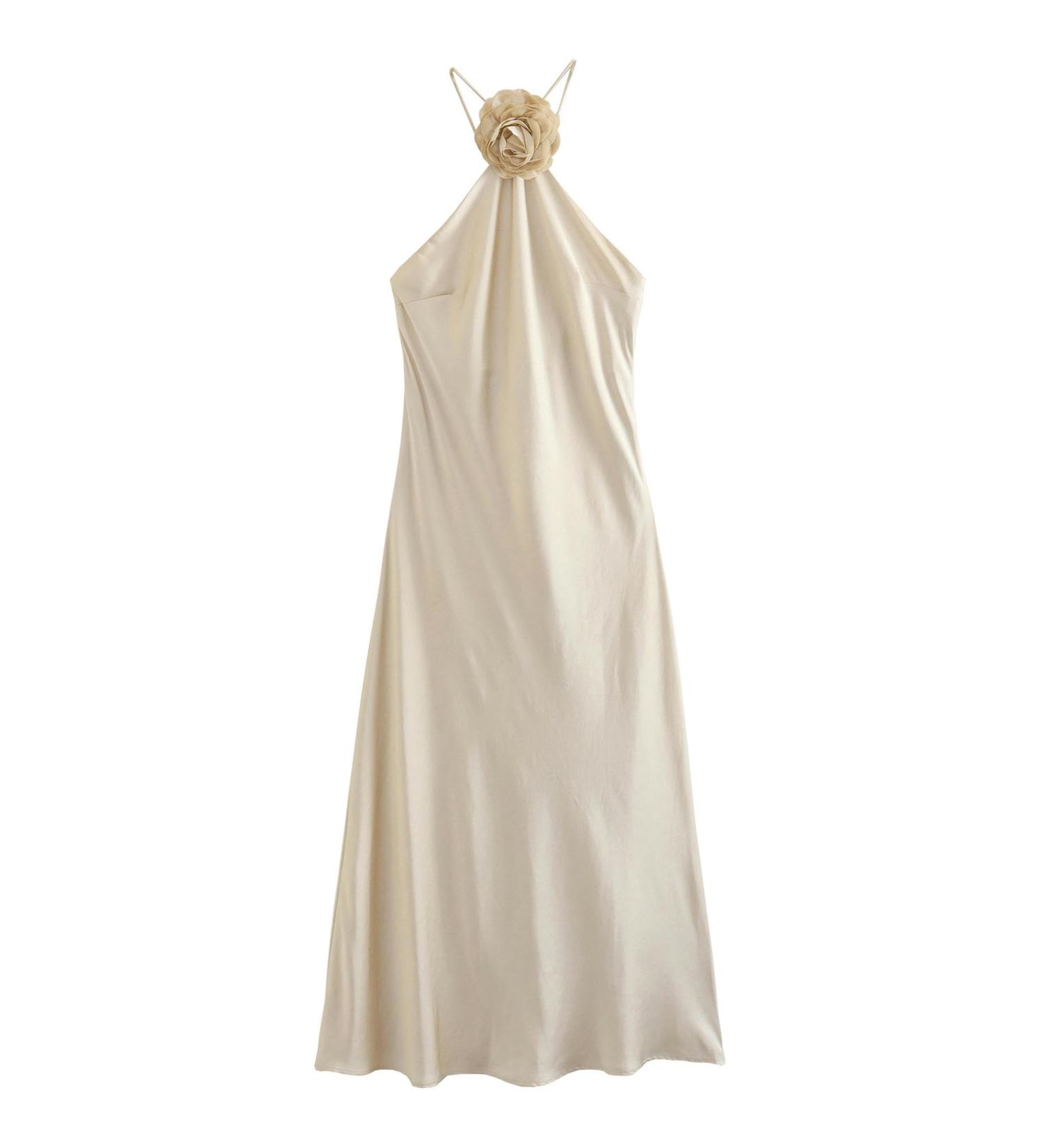 IVYARD 2023 Summer New Women's Classic Fashion Simple Versatile Appliqu Halter Dress L Picture Color - Buy Online on GoSupps.com