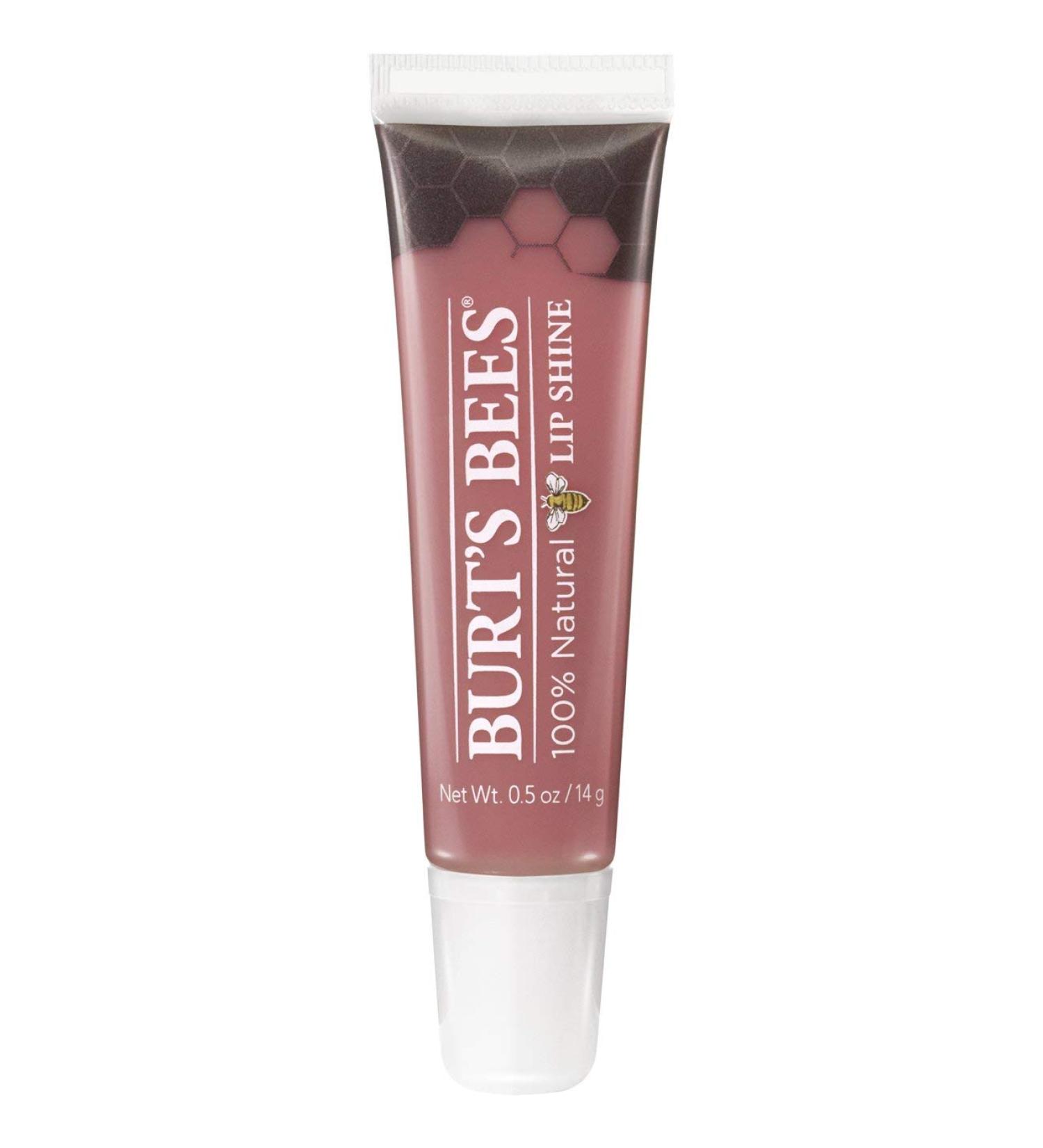Buy Burt's Bees Lip Shine in Blush - 14 GR | Natural Moisturizing Lip Gloss for Smooth Shiny Lips - Buy Online on GoSupps.com