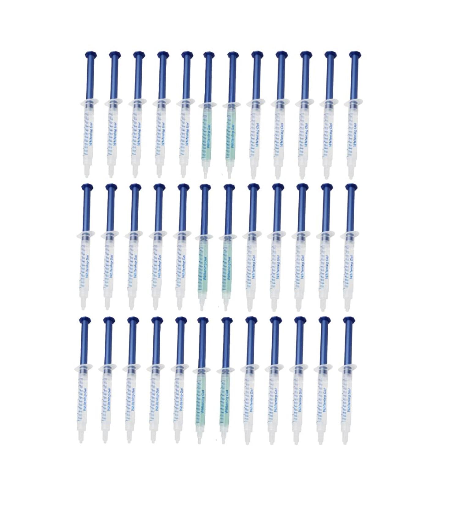 Teeth Whitening Refills: 35% 30PCS 3ml Bleaching Gel + 6PCS 3ml Remineralization Gel - Buy Online on GoSupps.com