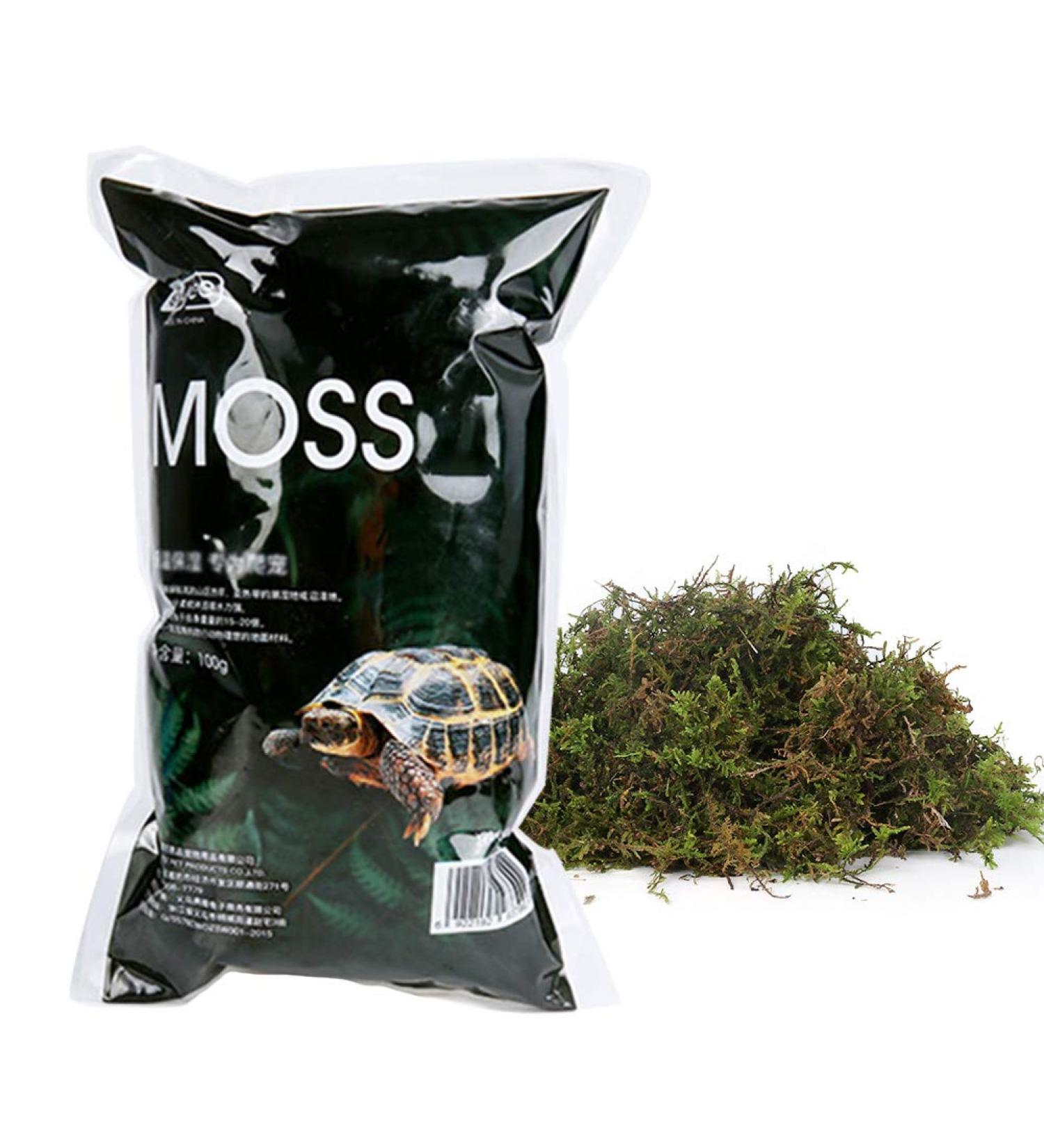 Buy Omem Reptile Coconut Brick & Dried Moss Set for Turtles | Warm Hibernation Floor Mat - Ideal Pet Supplies - Buy Online on GoSupps.com