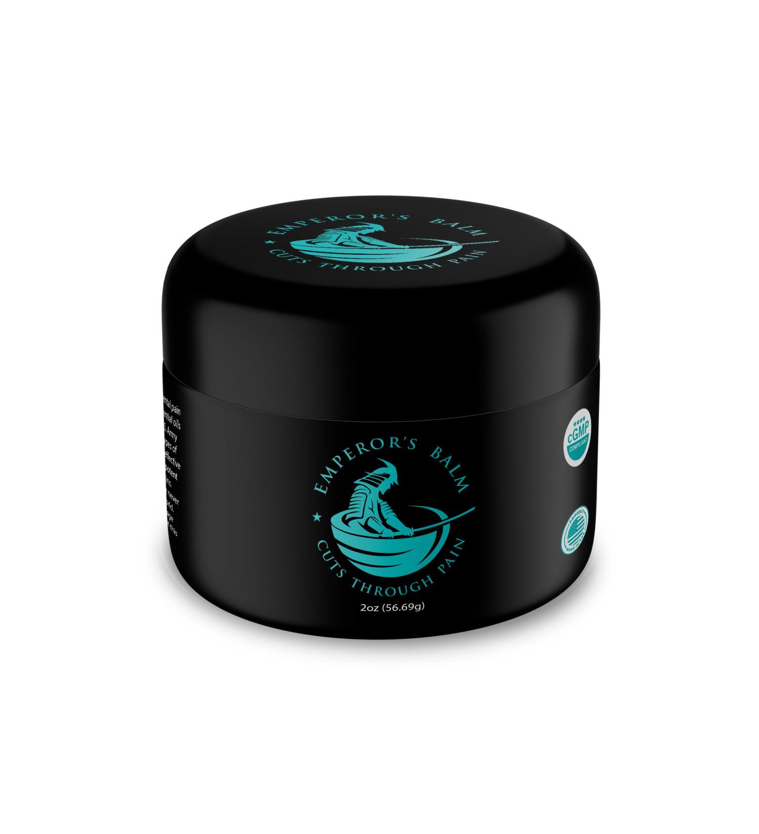 The Emperor's Balm Joint & Muscle Therapy Cream Fast-Acting Non-Greasy Long-Lasting Natural Formula Soothing Rub for Back Shoulder Neck & Whole Body - 2oz Pack of 1 - Buy Online on GoSupps.com