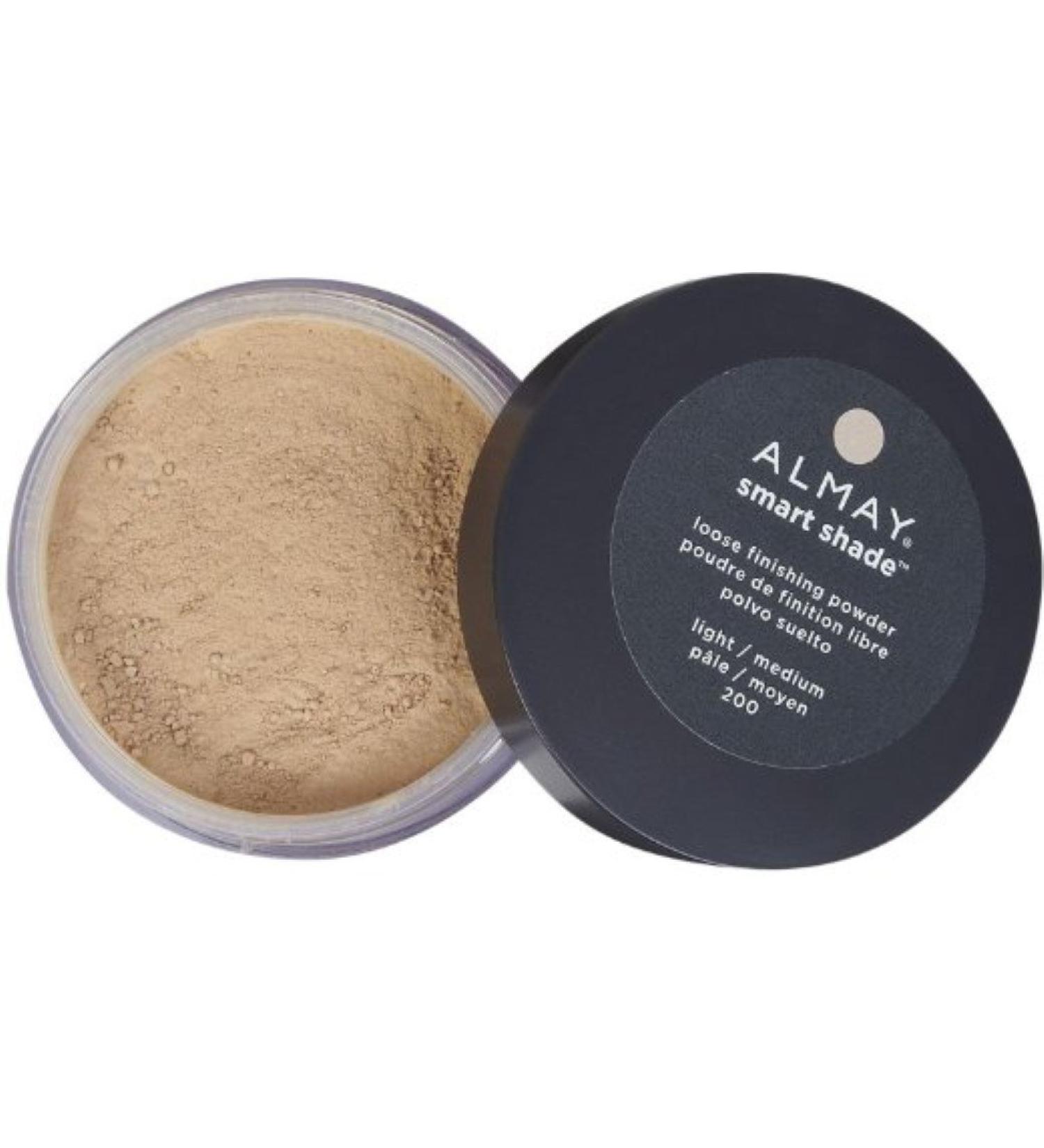 Almay Smart Shade Loose Finishing Powder Light Medium 200 1 oz (Pack of 3)