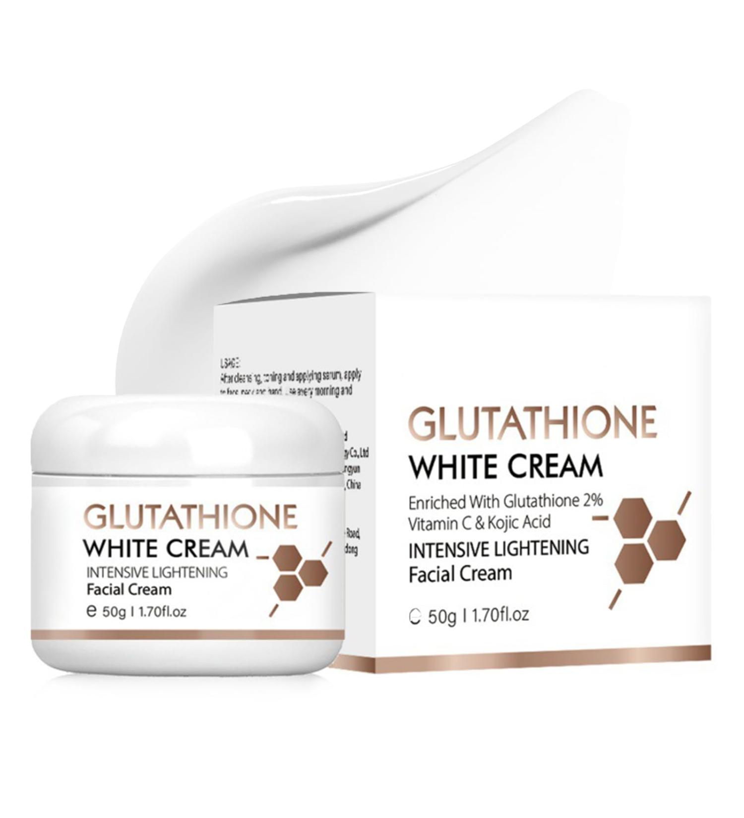 Glutathione Face Cream for Women - Skin Care Moisturizer Anti Wrinkle Face Cream for Dry Skin - Dark Spot Remover for Face - Strengthen Hydrating Improve Dull Skin - Soft Texture to Plump and Smooth - Buy Online on GoSupps.com