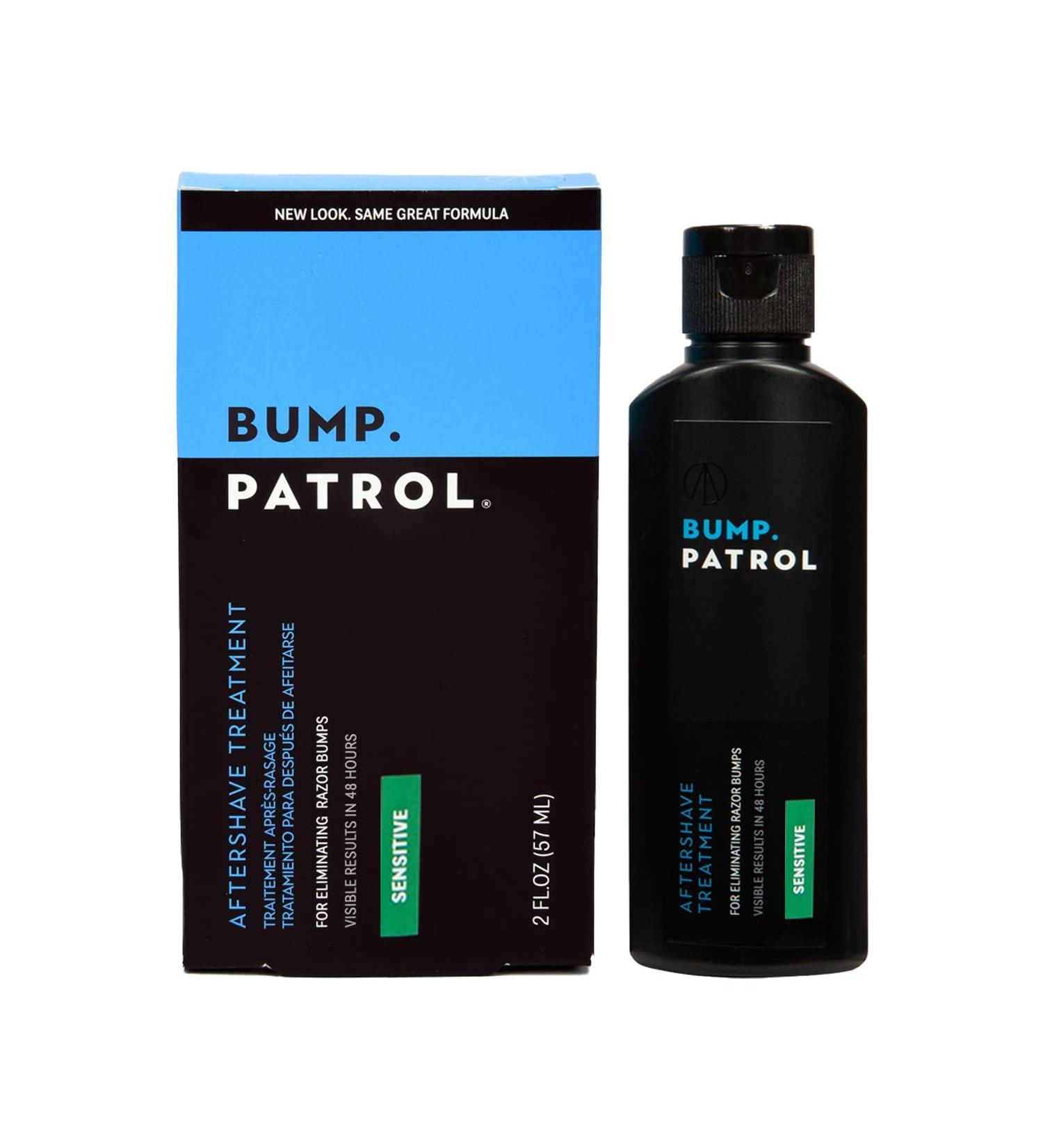 Bump Patrol Sensitive Strength Aftershave Formula - Razor Bump & Ingrown Hair Solution 2oz - Buy Online on GoSupps.com