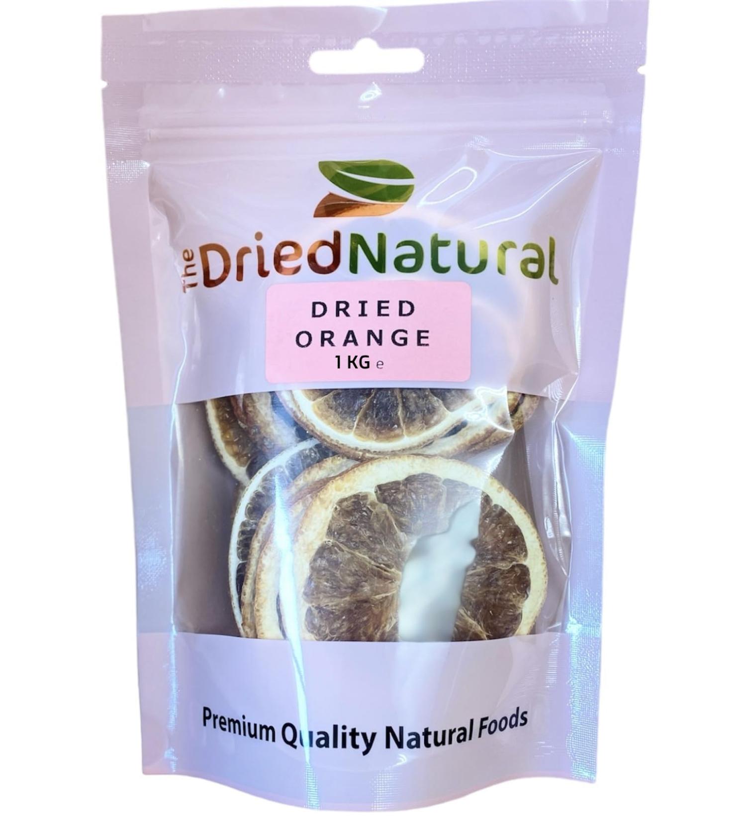 Dried Orange Slices 1 KG for Cocktails Drinks Natural Food - The Dried Natural - Buy Online on GoSupps.com