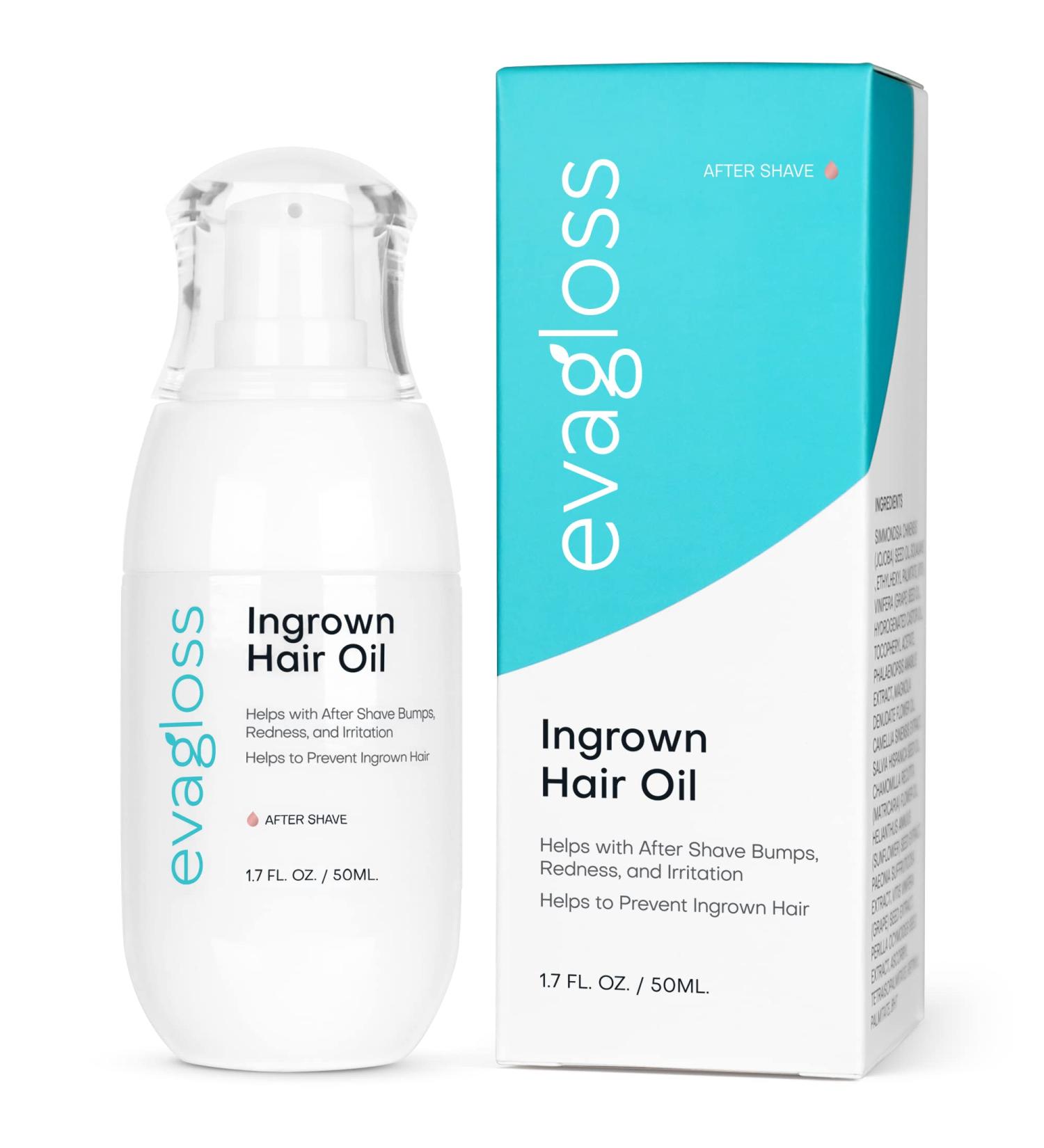 Ingrown Hair Treatment Oil | Prevents Ingrown Hair & Razor Bumps | Soothes Redness | Ideal for Bikini Area & Underarm | 1.7 fl. oz - Buy Online on GoSupps.com
