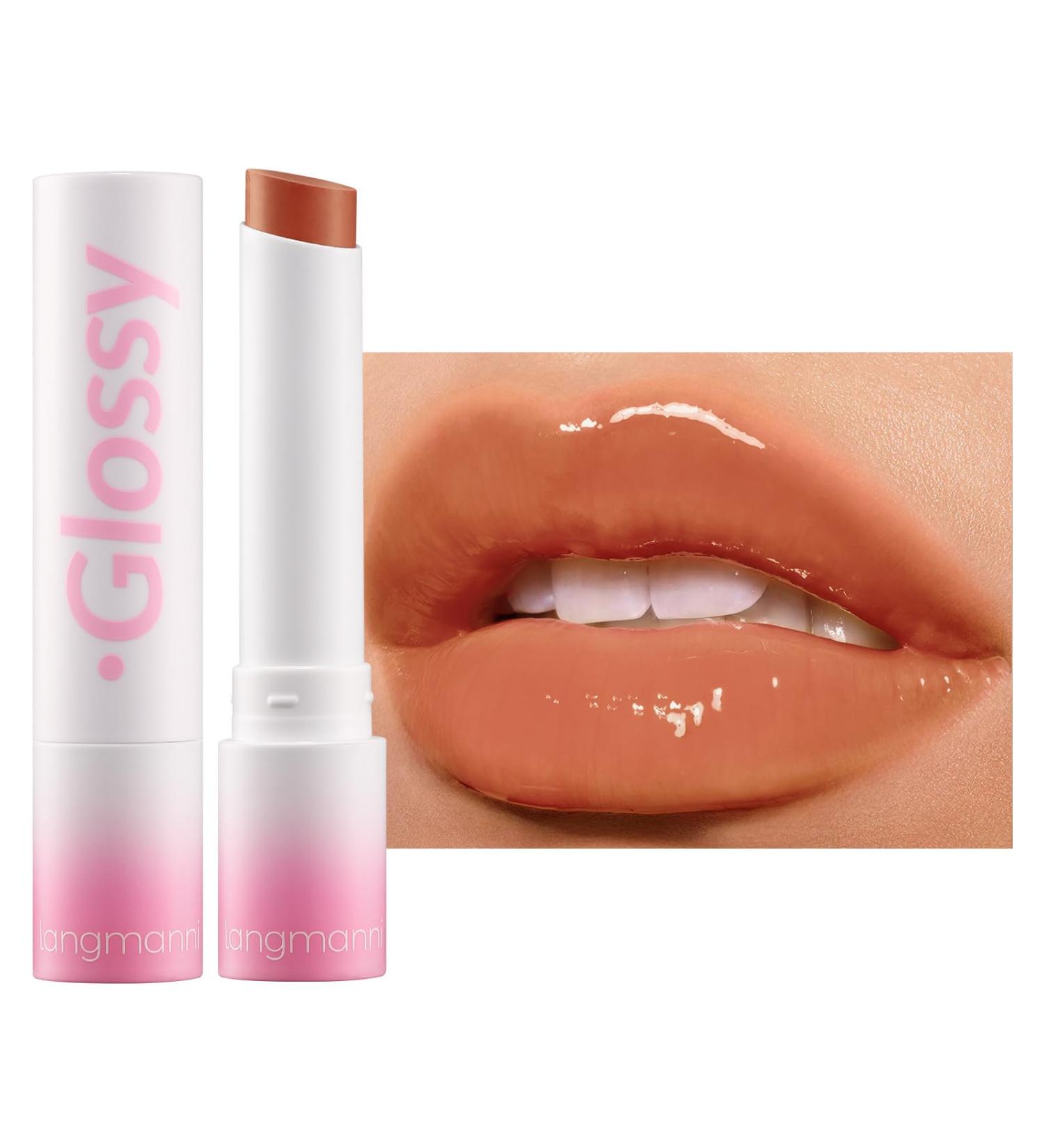 Lip Balm Moisturizing Hydrating Lighten Lip Lines Anti-dry Lip Balm Lip Gloss Makeup Lip Moisturizer Care For Women Lip Gloss Multi-Color - Buy Online on GoSupps.com