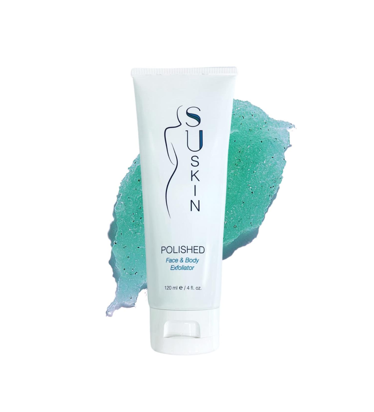 Su-Skin Brightening Scrub | Microdermabrasion Exfoliator & Gentle Cleanser for All Skin Types - Remove Dead Skin Effectively - Buy Online on GoSupps.com