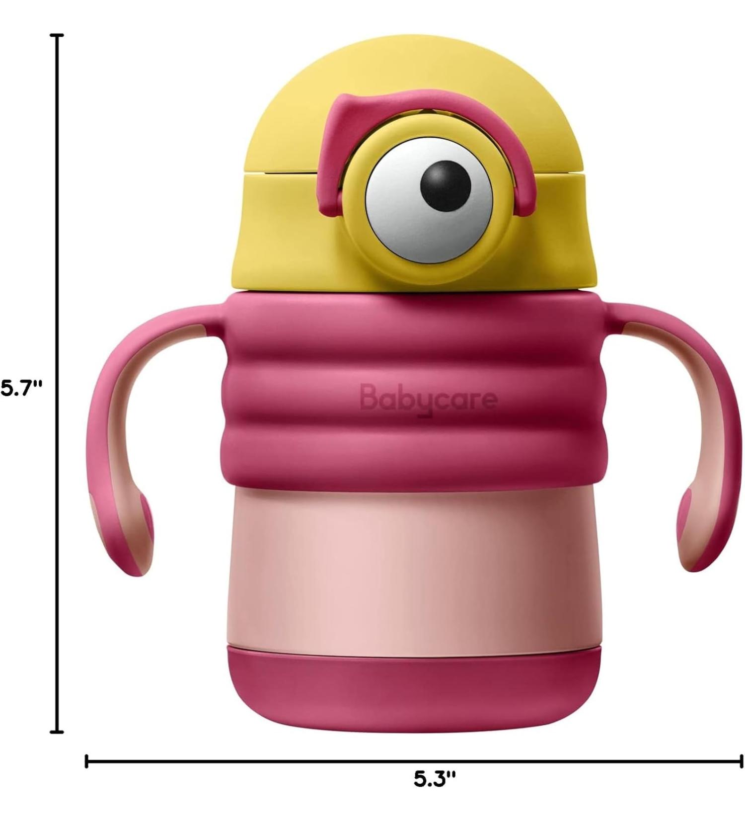 bc babycare Stainless Steel Sippy Cup - Rose - Buy Online on GoSupps.com