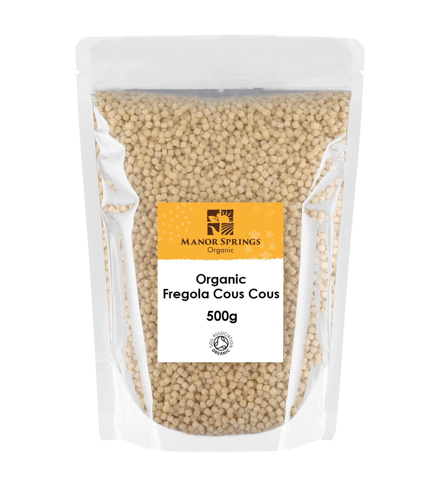 Organic Fregola Cous Cous 500g by Manor Springs Organic - Buy Online on GoSupps.com
