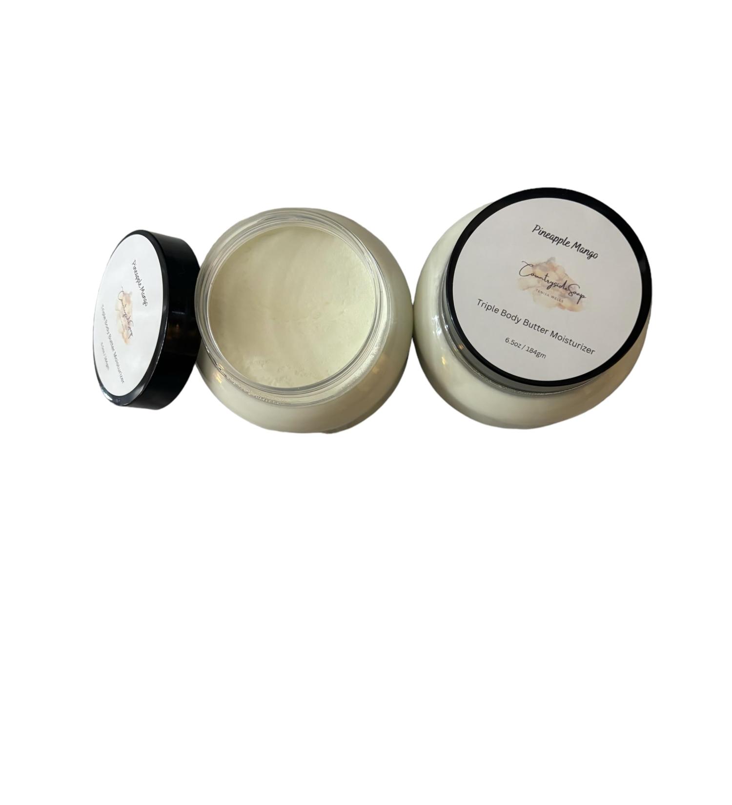 Countryside SoapStore- Hydrating and Moisturizing Pineapple Mango Body Butter - Buy Online on GoSupps.com