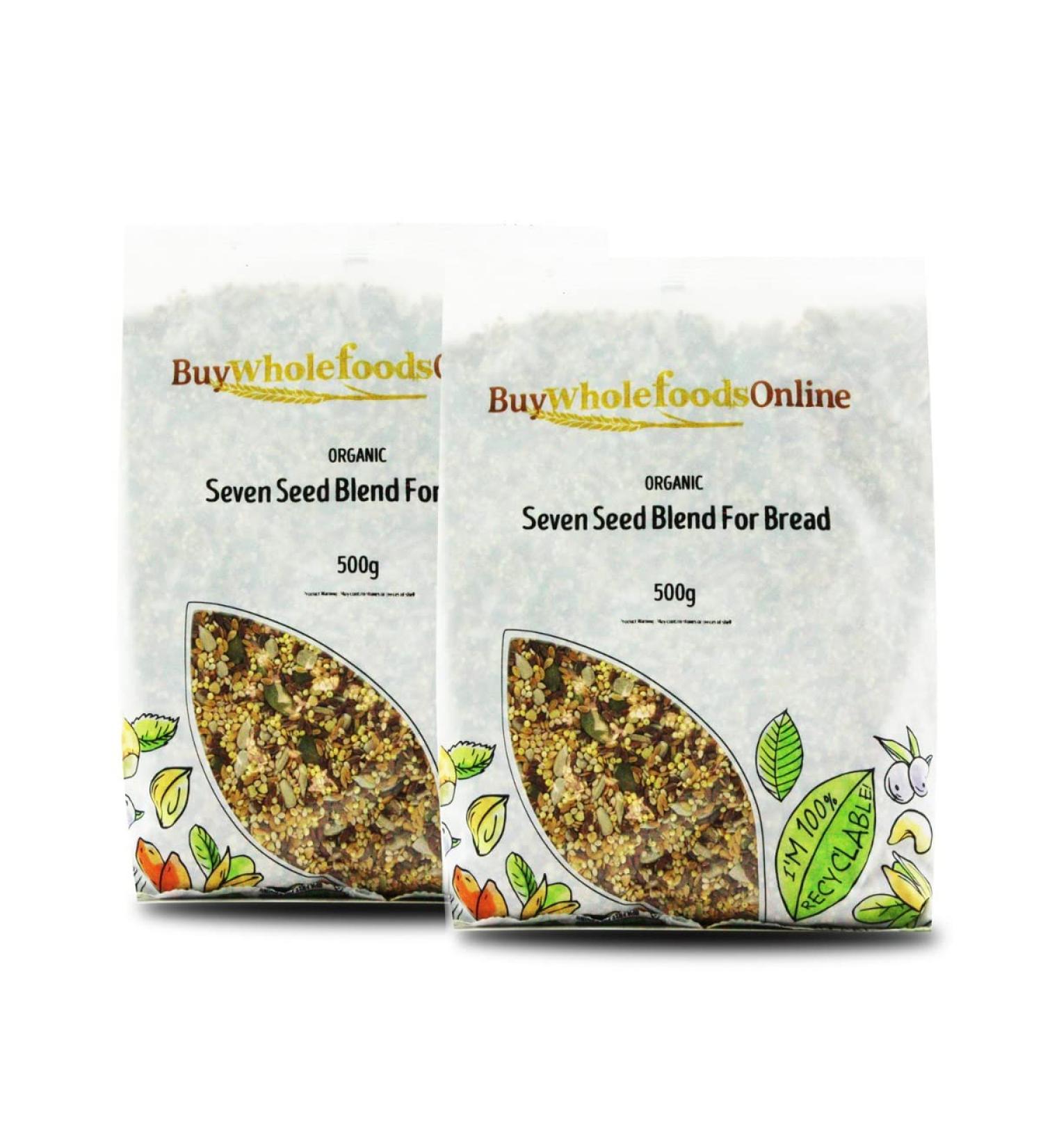 Organic Seven Seed Blend For Bread 1kg (BWFO)