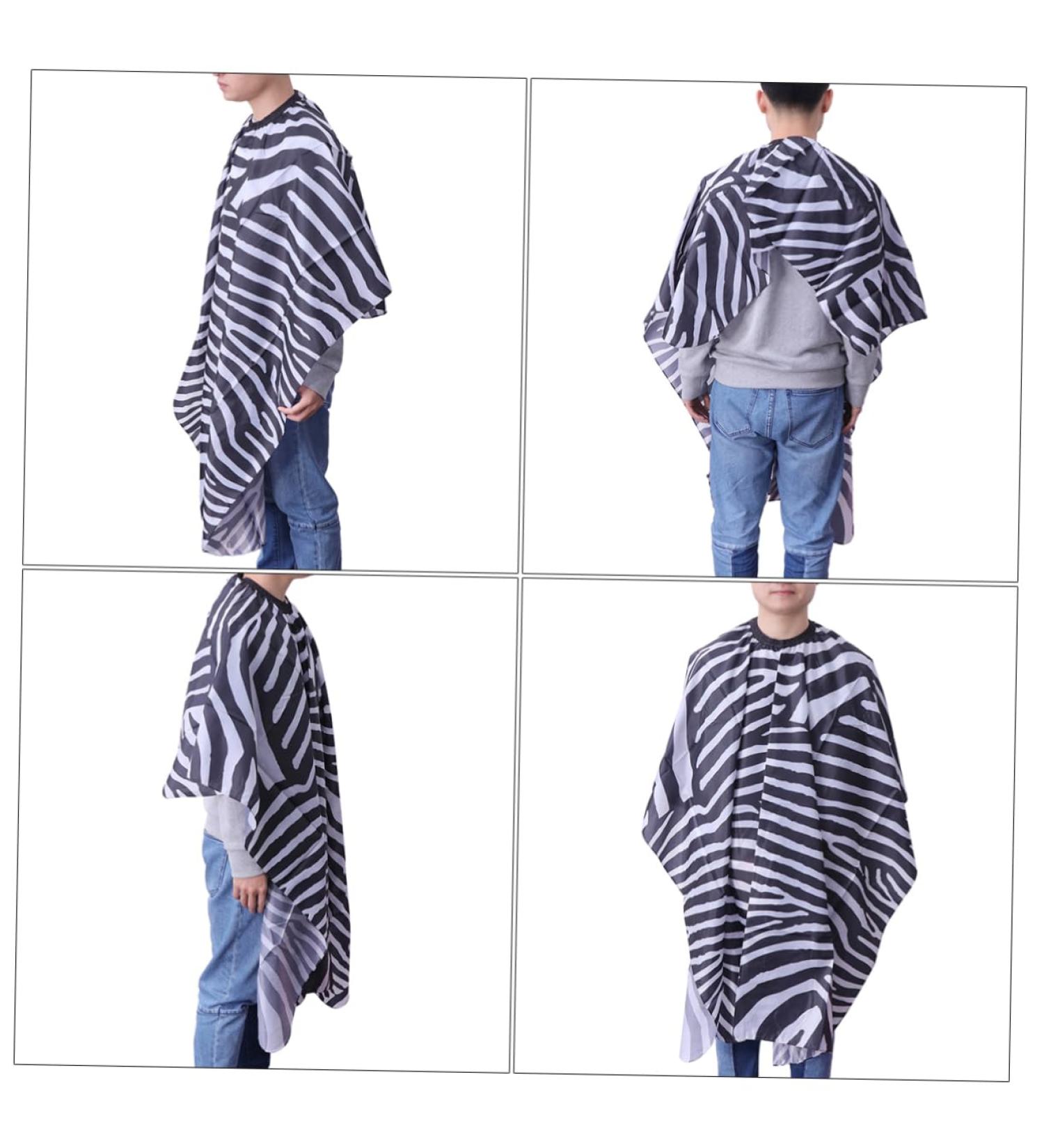 Buy Ipetboom Beauty Salon Cape & Grey Wigs for Women | Hairdressing Gown Apron & Eyelash Cloak - International Shipping - Buy Online on GoSupps.com