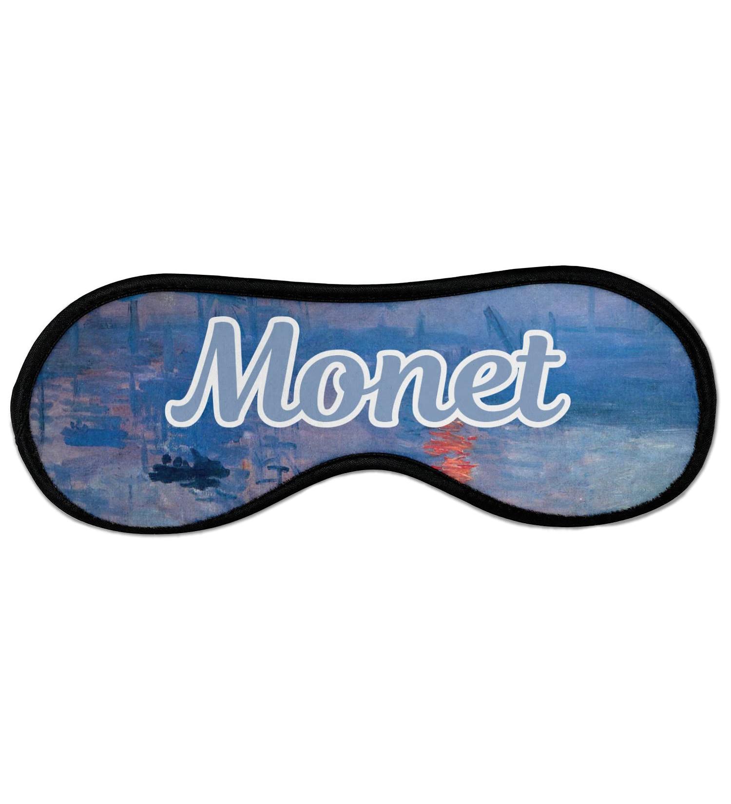 Personalized Claude Monet Impression Sunrise Sleeping Eye Masks - Large | International Shipping Available - Buy Online on GoSupps.com