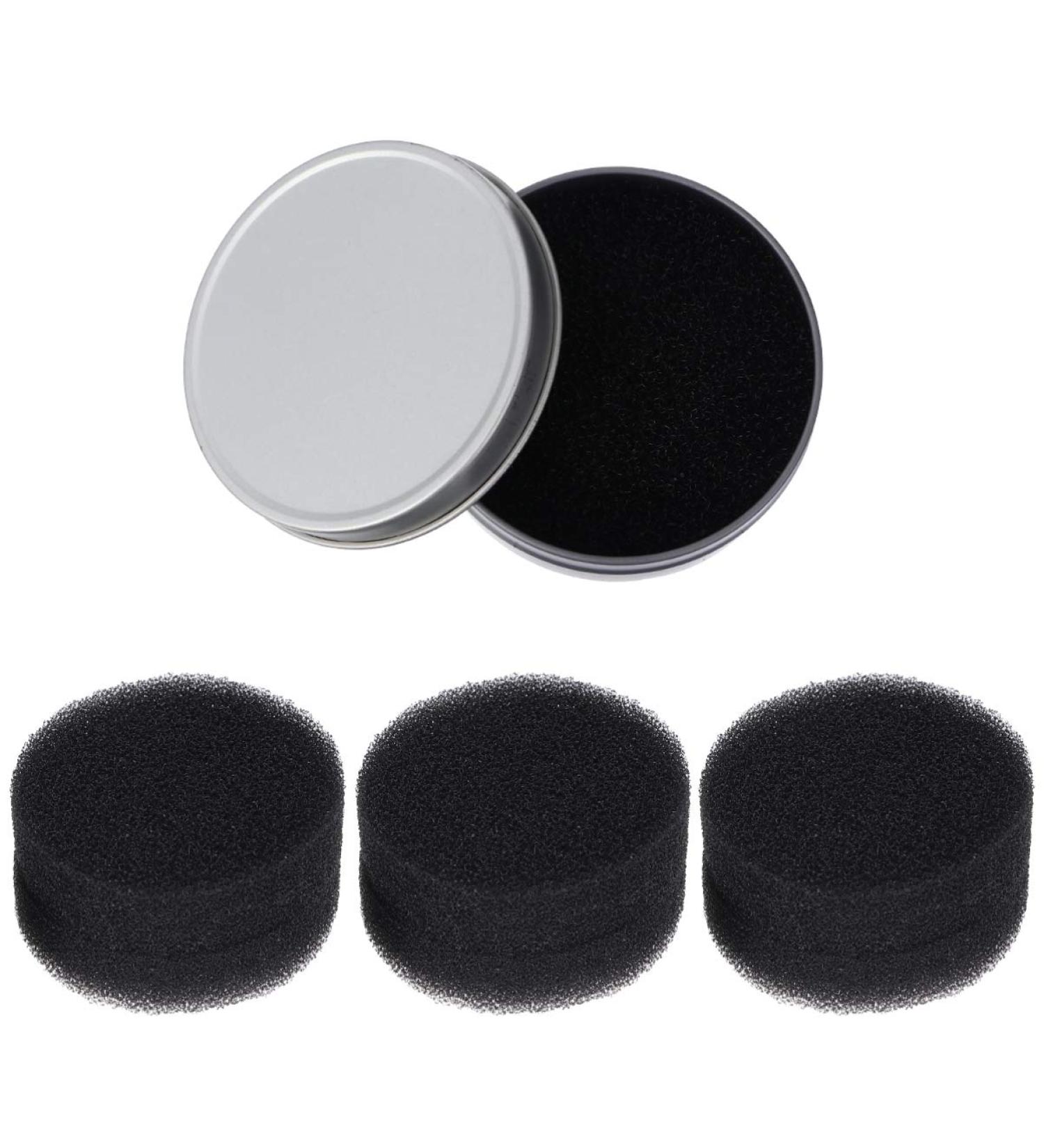 MILISTEN Makeup Sponge Set | Eye Shadow Brush & Makeup Remover Tools | Activated Carbon Cleaning Pads | Disposable Makeup Sponge Cleaner for Flawless Skin - Buy Online on GoSupps.com