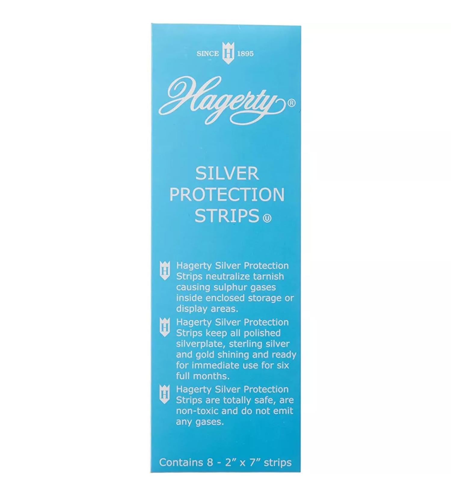 Hagerty 70000 Limited Edition Silver Protection Strips Set of 8 - Optimal 2x7 Inch Storage Solution for Silver - Buy Online on GoSupps.com