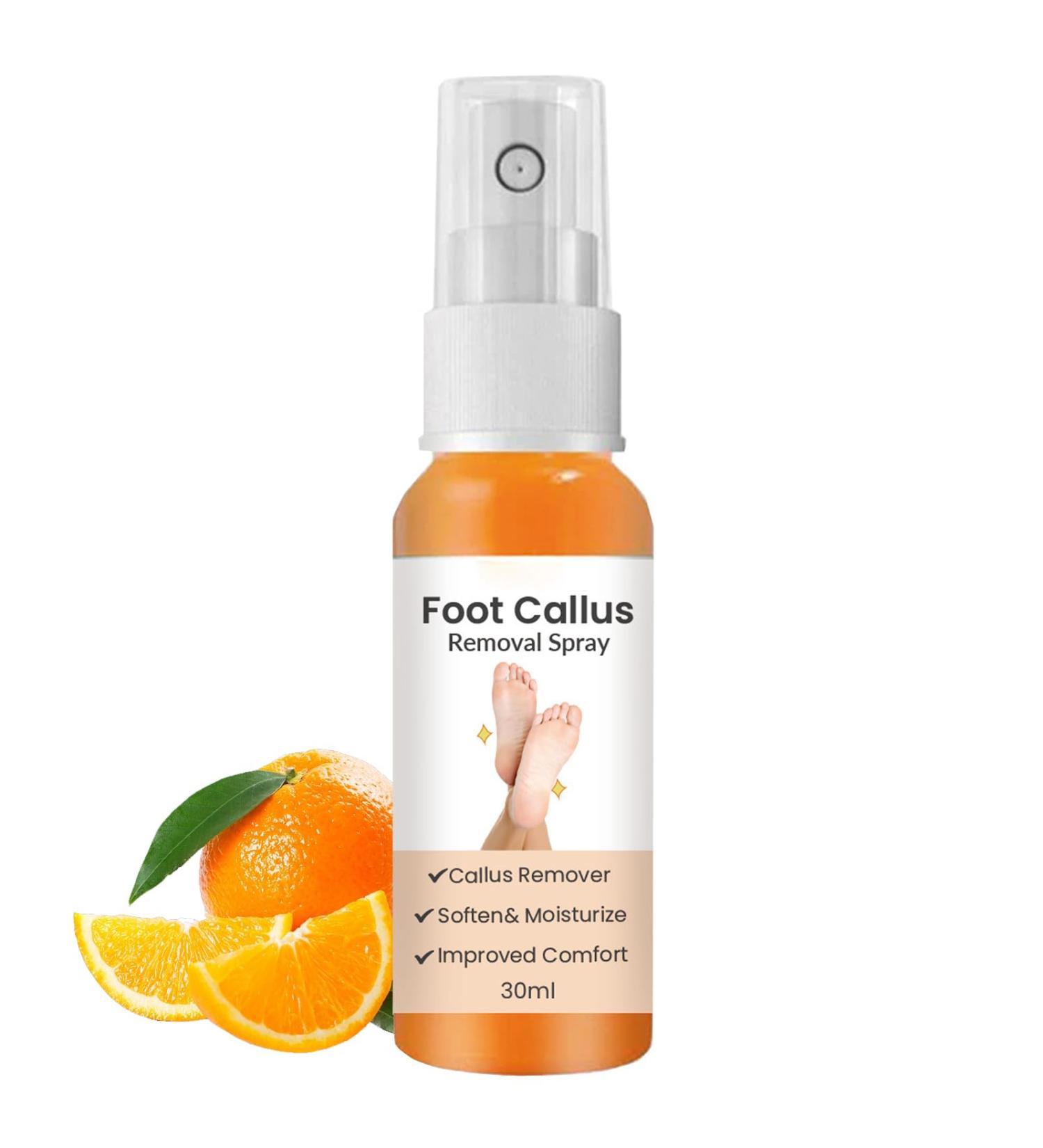 Foot Callus Removal Spray - Exfoliating Hydrating & Softening for Cracked Heels | International Shipping Available - Buy Online on GoSupps.com