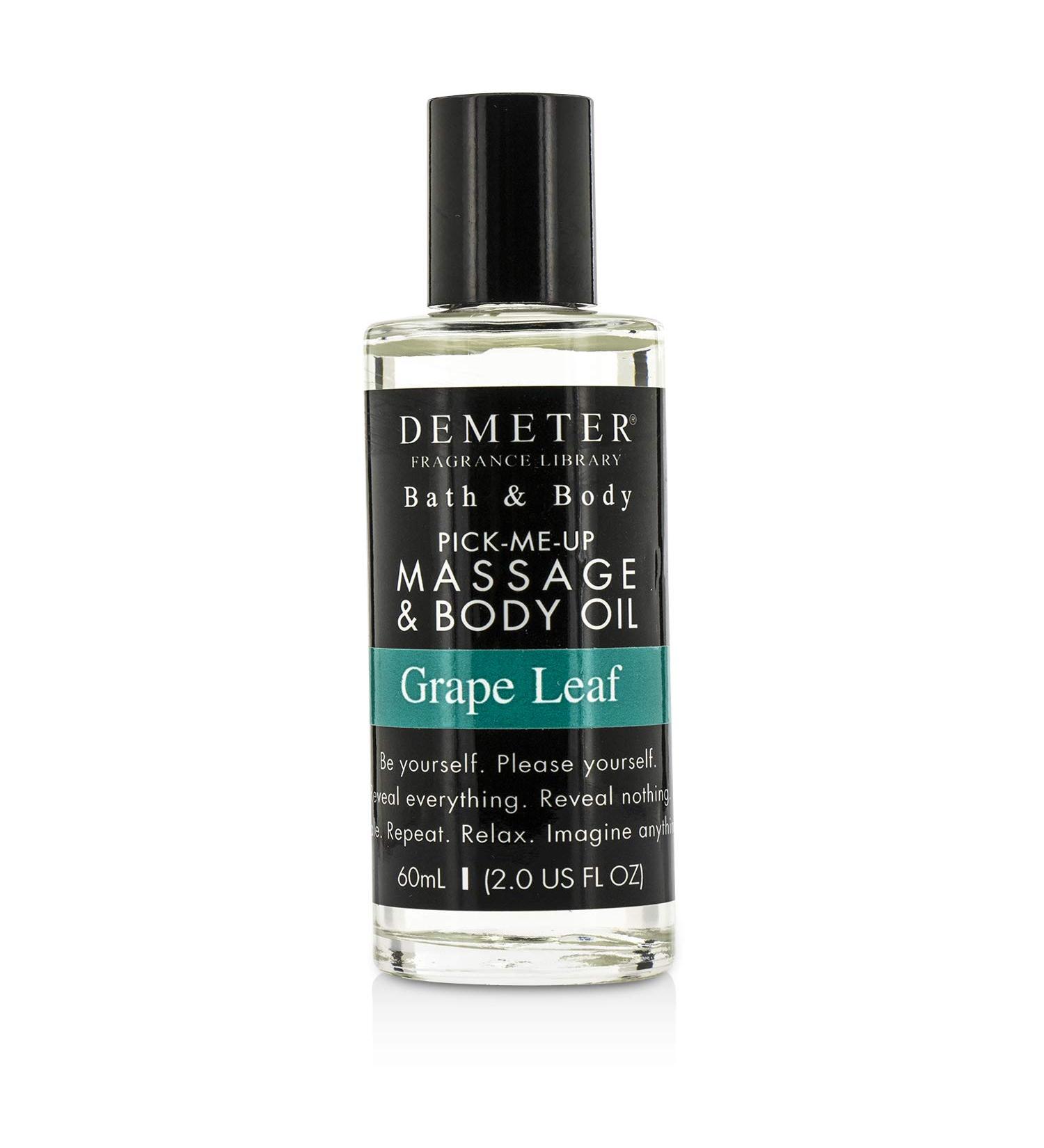 Demeter Grape Leaf Massage & Body Oil 60ml/2oz