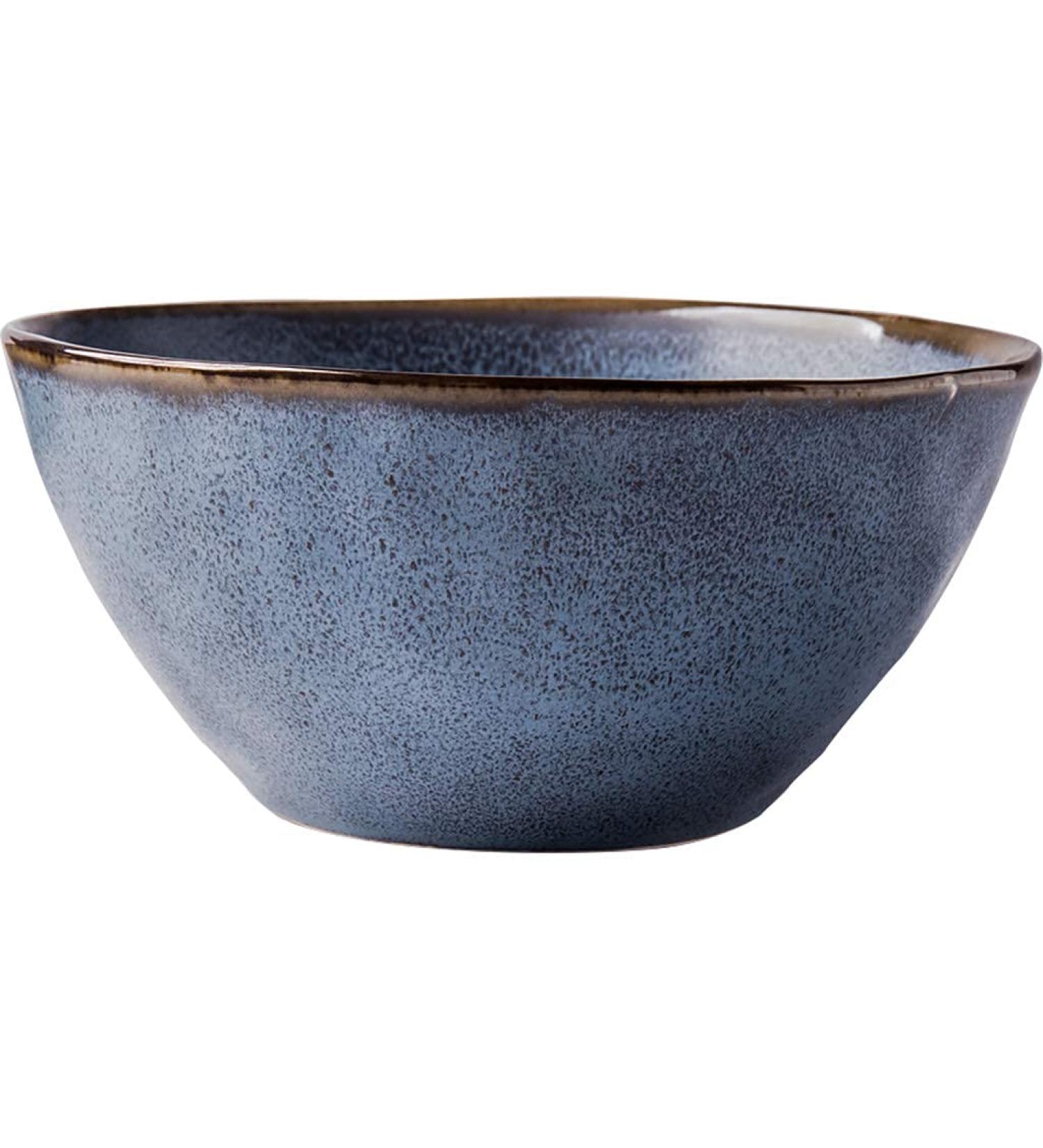 GAXQFEI Snack Bowls-Dessert Noodle Bowl Plate Bowl Round Bowl Drop Bowl Wave Bowl Set Bowl Fruit Salad Bowl Eat Restaurant Kitchen 500Ml/430Ml/950Ml Non-Slip Bottom 15.6 * 6.8Cm 15.6*6.8cm - Buy Online on GoSupps.com