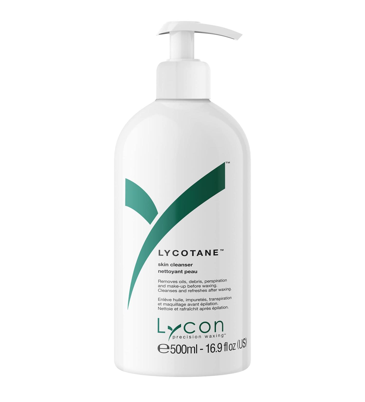 Lycotane Pre-Wax Cleanser 500ml - Jasmine & Chamomile | Vegan & Gluten-Free Skin Treatment for Home and Salon Use - Buy Online on GoSupps.com