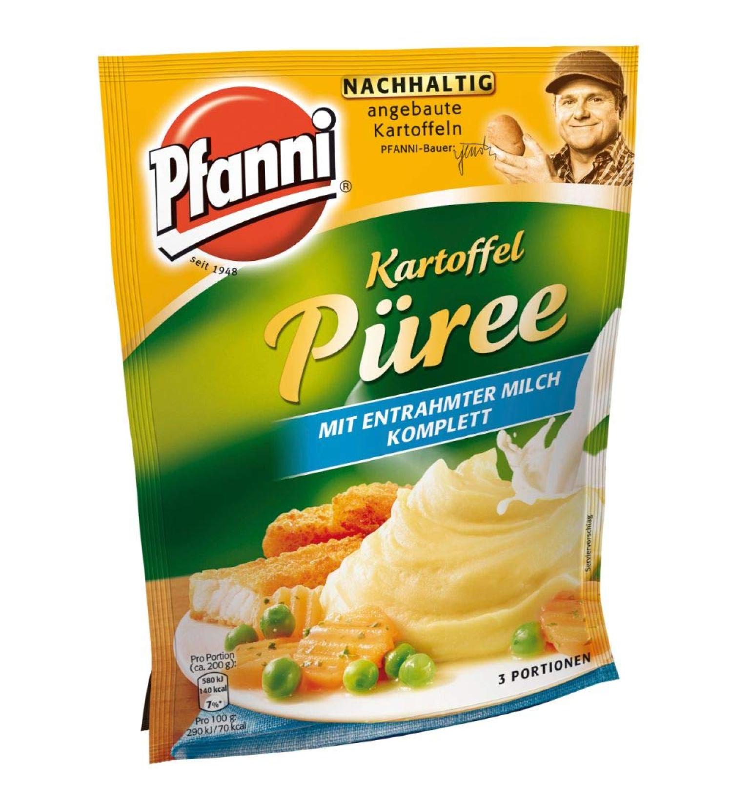 Pfanni Mashed Potatoes The Complete with skimmed milk 3 servings
