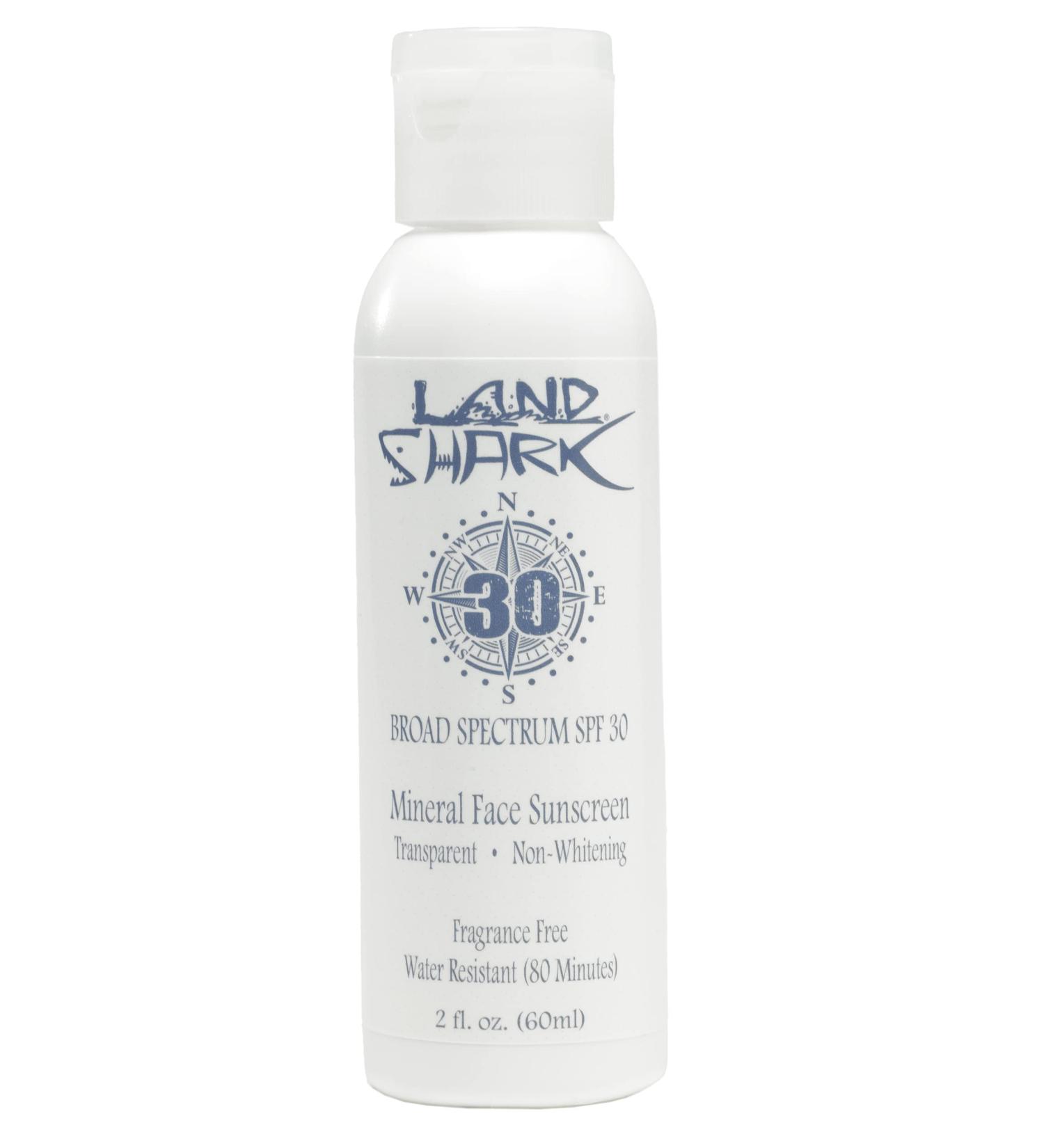 Land Shark Transparent Sunscreen Lotion Water Resistant SPF 30 (2oz)