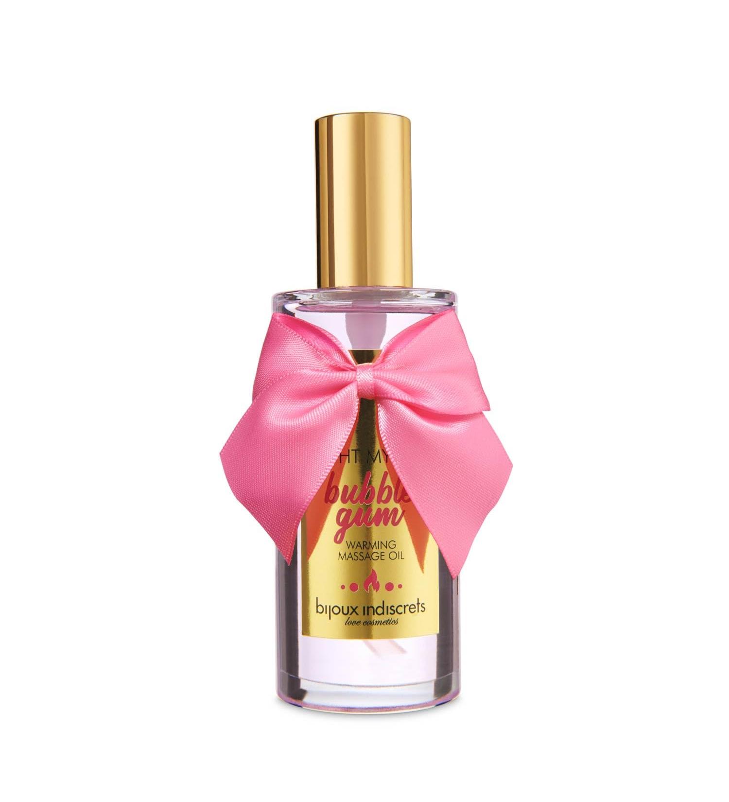 Bijoux Indiscrets - Huile de massage chauffante Bubble gum - Bijoux Indiscrets - Buy Online on GoSupps.com