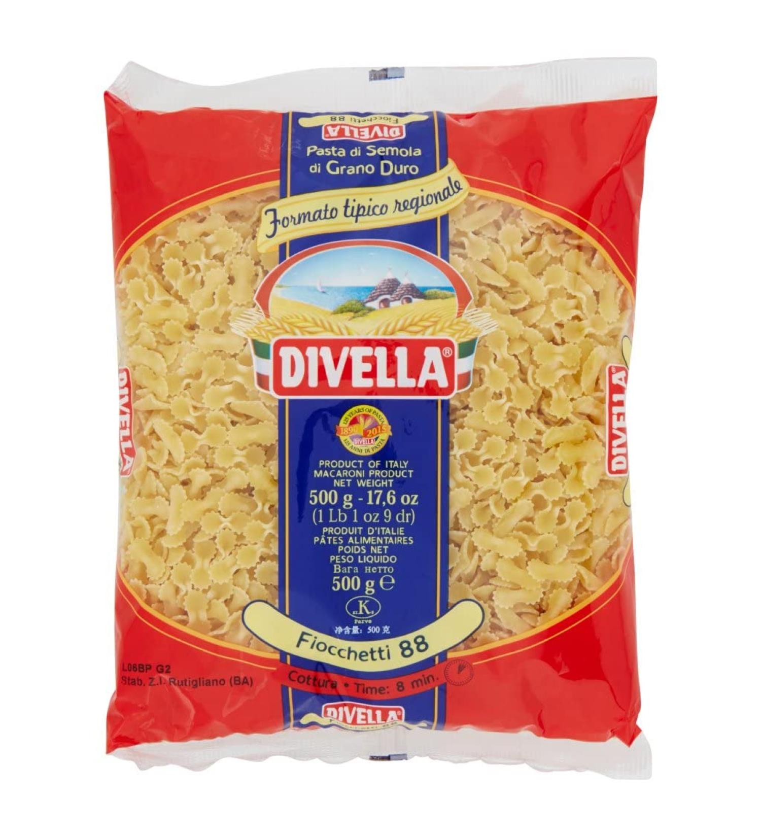 5x Divella pasta 100 Italiaans nr 88 flakes 500 gr - Buy Online on GoSupps.com