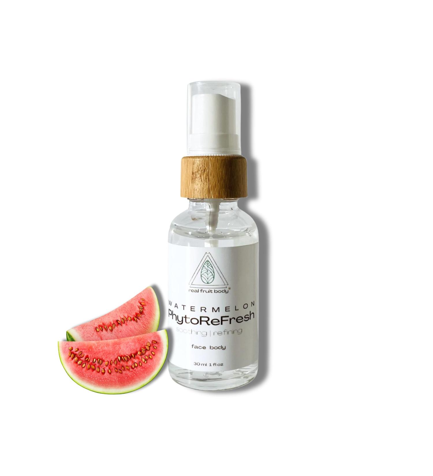 Real Fruit Body Watermelon PhytoRefresh - 100% Pure and Natural Leaping Bunny Certified Cruelty Free Vegan - 1 Fl Ounce | 30 ml 1 Fl Oz (Pack of 1) - Buy Online on GoSupps.com