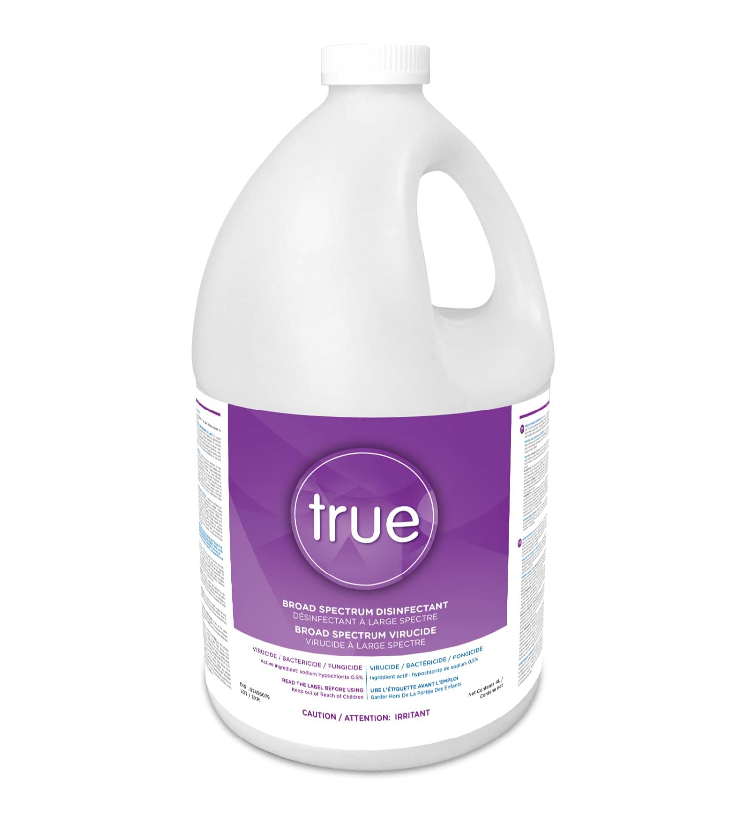Biosenta TRUE Disinfectant for hard surfaces 4L Jug - Buy Online on GoSupps.com
