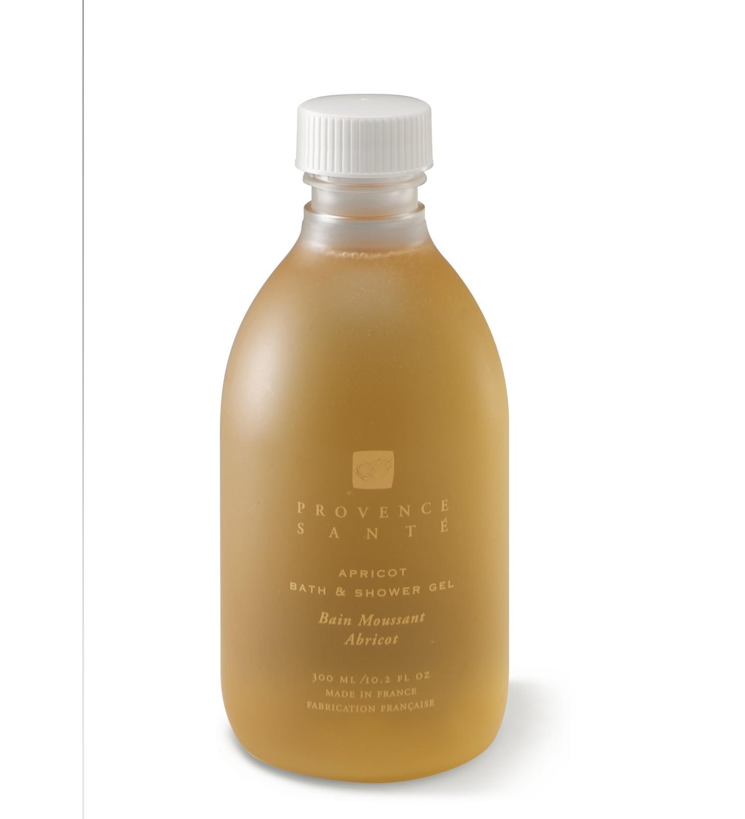 PROVENCE SANTE PS Shower Gel Apricot 12 Plastic Bottle Apricot 10.2 Fl Oz (Pack of 1)