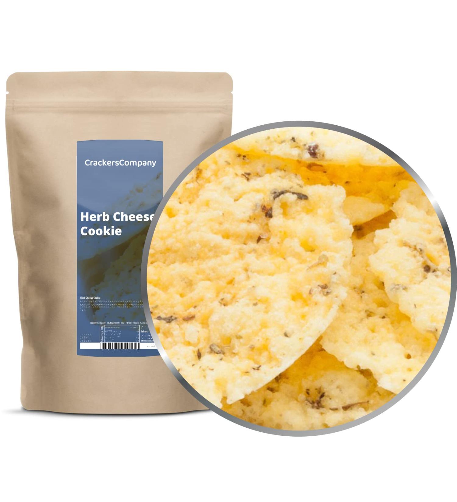  Crackerscompany 1 x 150g 100% cheese crisps handmade in Germany from Gauda cheese with herbs gluten-free for allergy sufferers. Protein content 43% - Buy Online on GoSupps.com