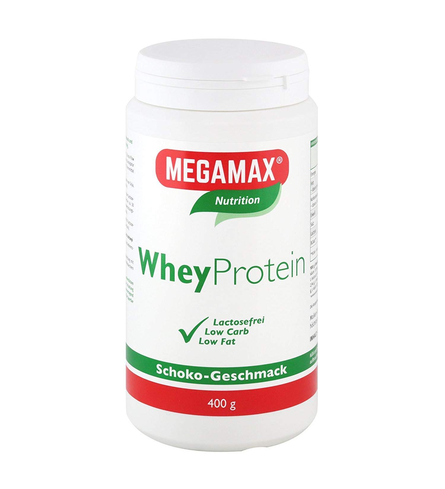 MEGAMAX Basic & Active Whey Protein Powder - Chocolate Flavor 400g | Premium Quality International Shipping - Buy Online on GoSupps.com
