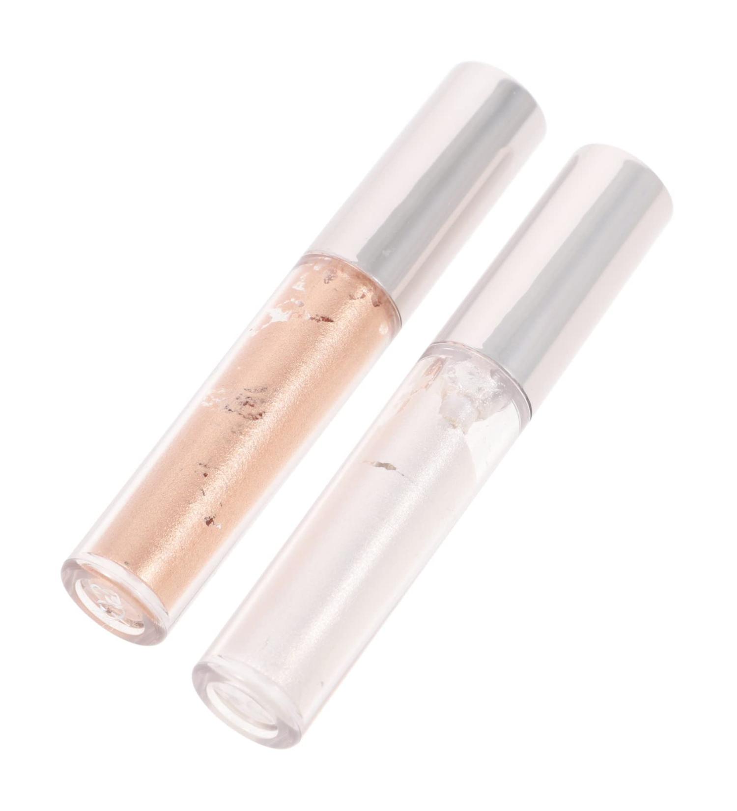 Hemoton 2pcs Liquid Makeup Tools Glitter Bling Cosmetics Tools Glitter Eye Cosmetics Sparkle Women Glitter Makeup Stuff - Buy Online on GoSupps.com