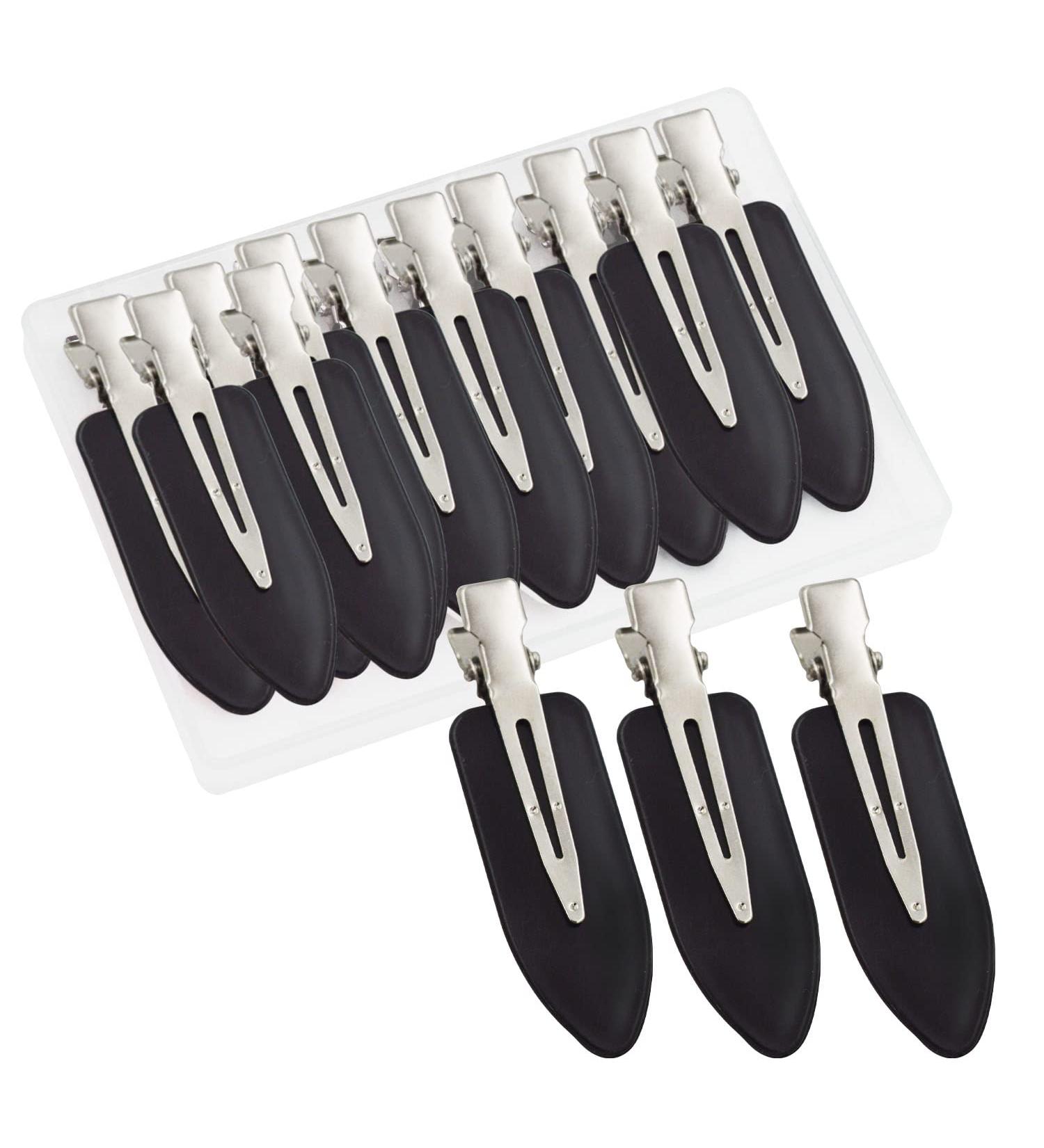 20 Pcs No Crease Hair Clips | 6cm Black Hair Curl Pins for Girls & Women - Buy Online on GoSupps.com