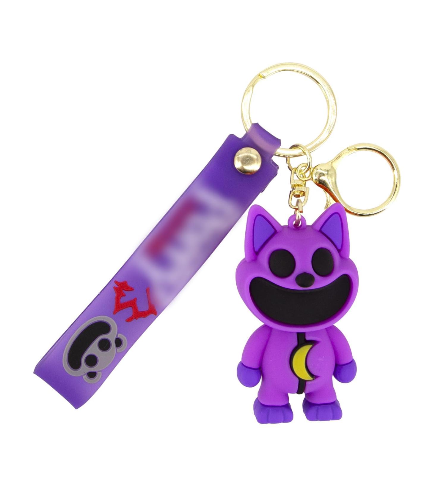 Opakawpop Smiling Critters Plush Keychain Cute Cartoon Doll with Mini Keychain 7CM Stuffed Animal Keychain for Kids Game Fans Lovers Bag Key Decorations Cat-nap - Buy Online on GoSupps.com