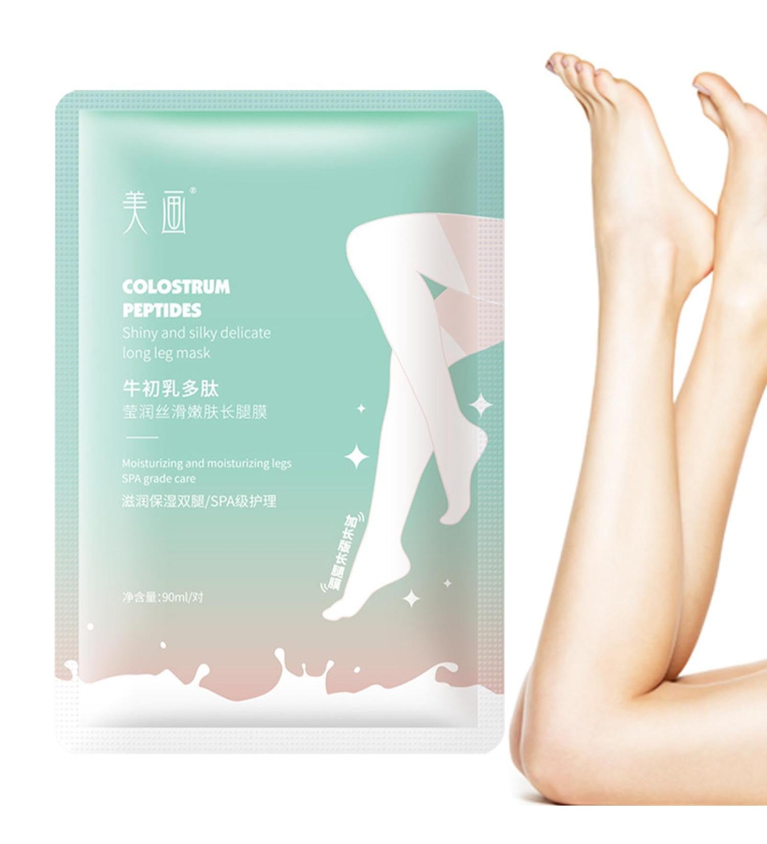 Hydrating Long Leg Mask Colostrum Nicotinamide Hydrating Mask for Extra Long Legs Nourishing & Smoothing Hydrating Mask Niacinamide Whitening & Exfoliating - Buy Online on GoSupps.com