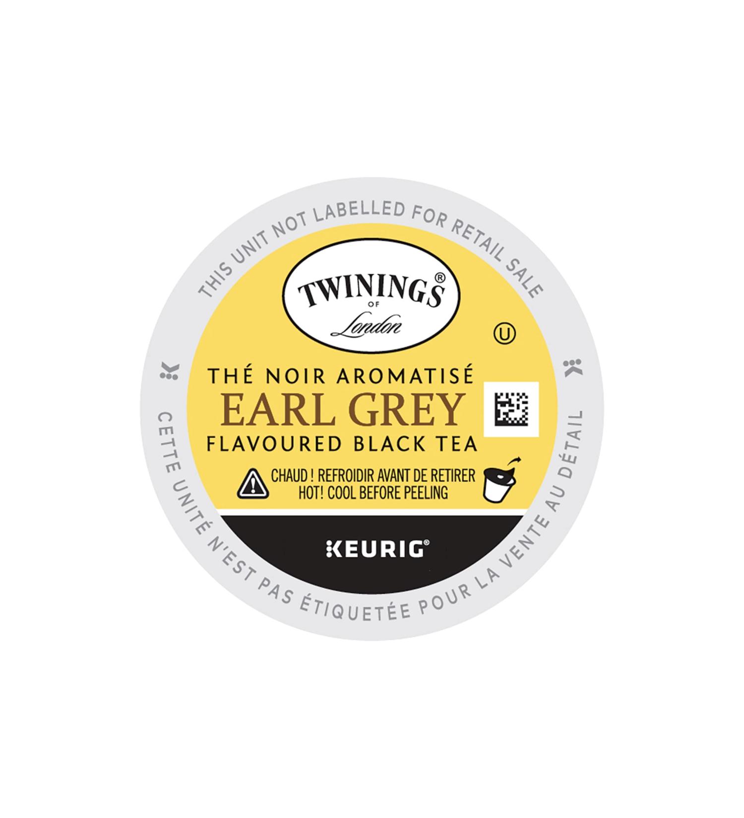 Twining's Earl Grey K-Cups - Premium Tea Pods for Perfect Brewing - Buy Online on GoSupps.com