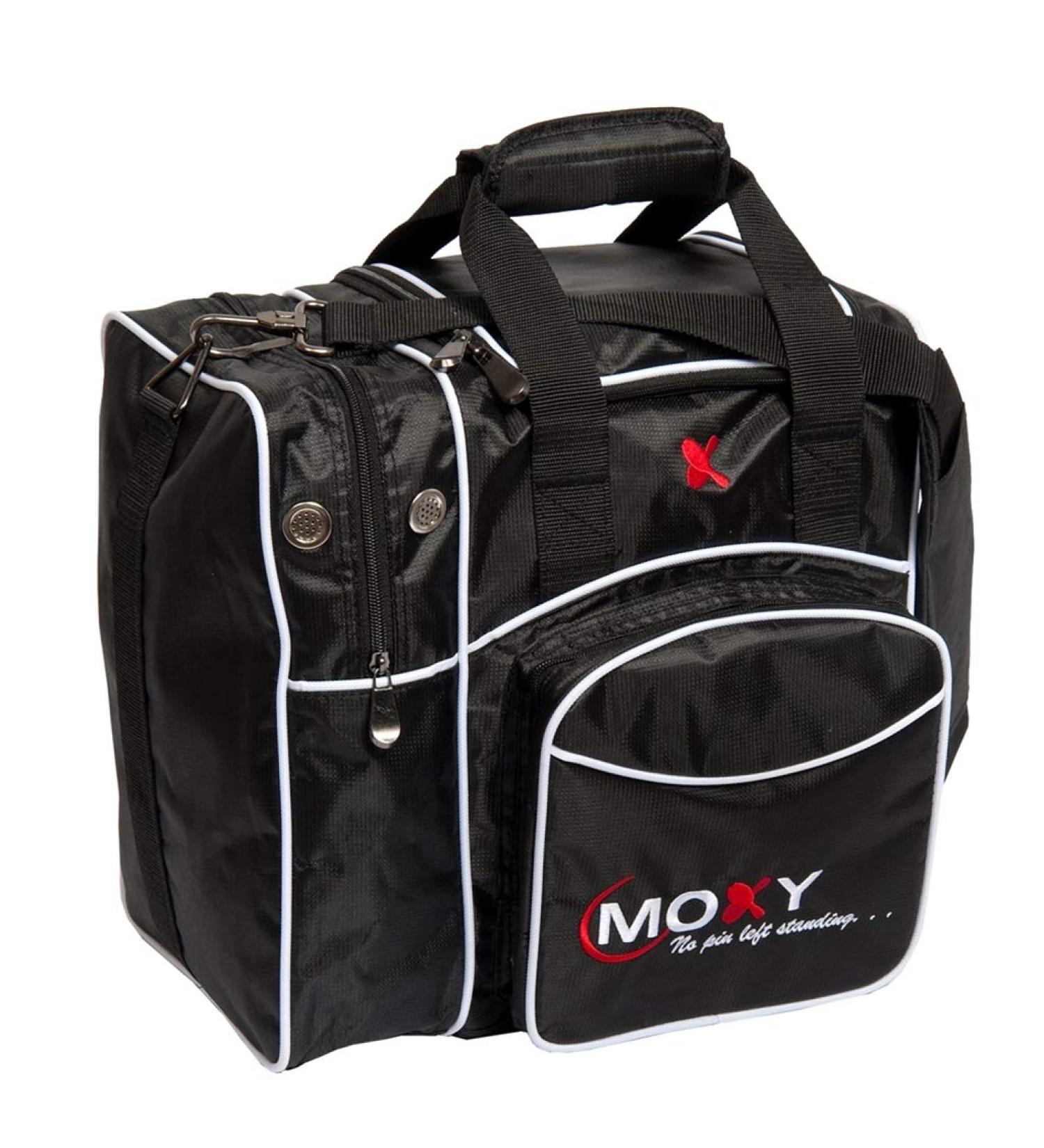Moxy Candlepin Deluxe Tote Bowling Bag- Black