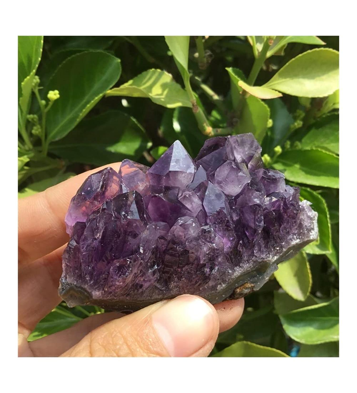 Room Decoration Natural Purple Quartz Crystal Amethyst Quartz Crystal Cluster Bulk Gift - Buy Online on GoSupps.com