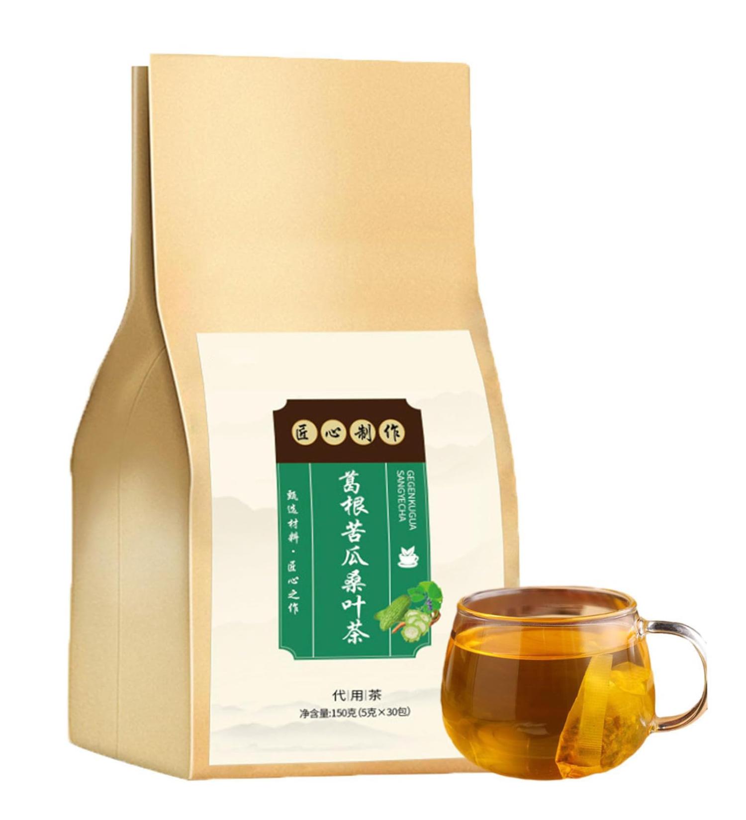 Bitter Melon and Mulberry Leaf Tea 100% Natural & Pure Bitter Melon Bitter Melon Herbal Tea Bitter Melon Fruit Tea Bitter leaf Tea (3 Pcs) - Buy Online on GoSupps.com
