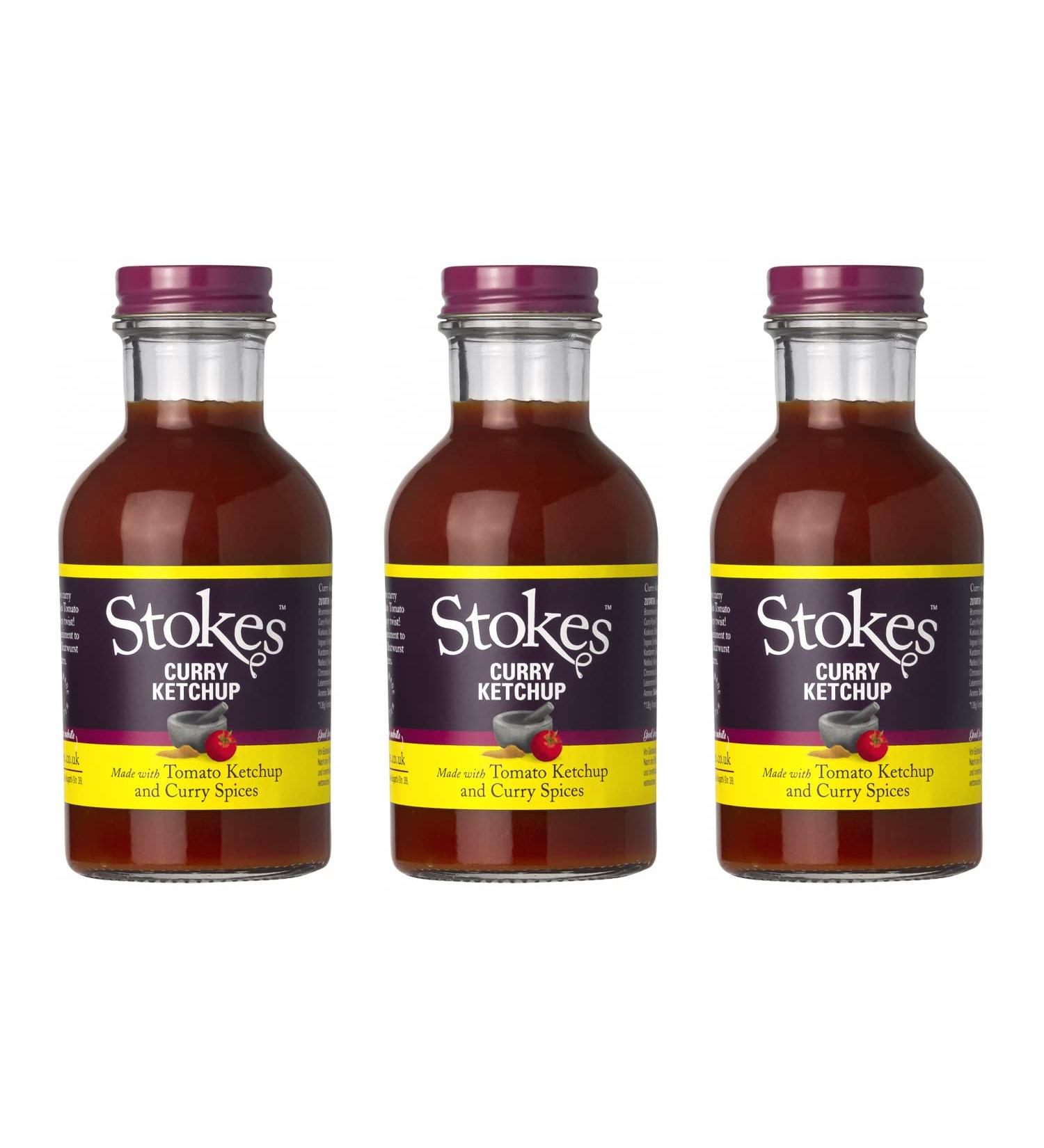 Stokes Curry Ketchup 300g - Pack of 3