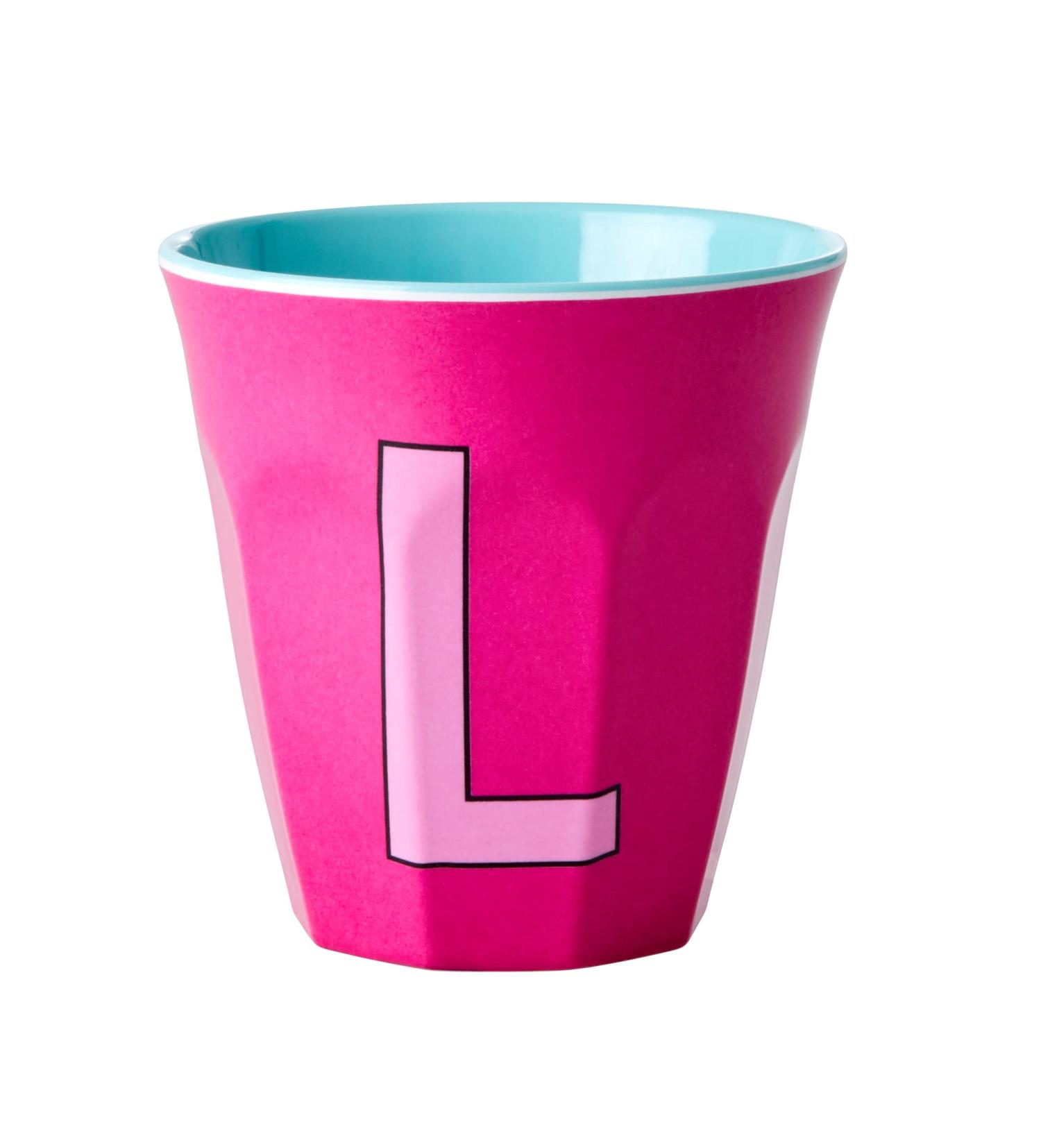 Medium melamine mug - pink