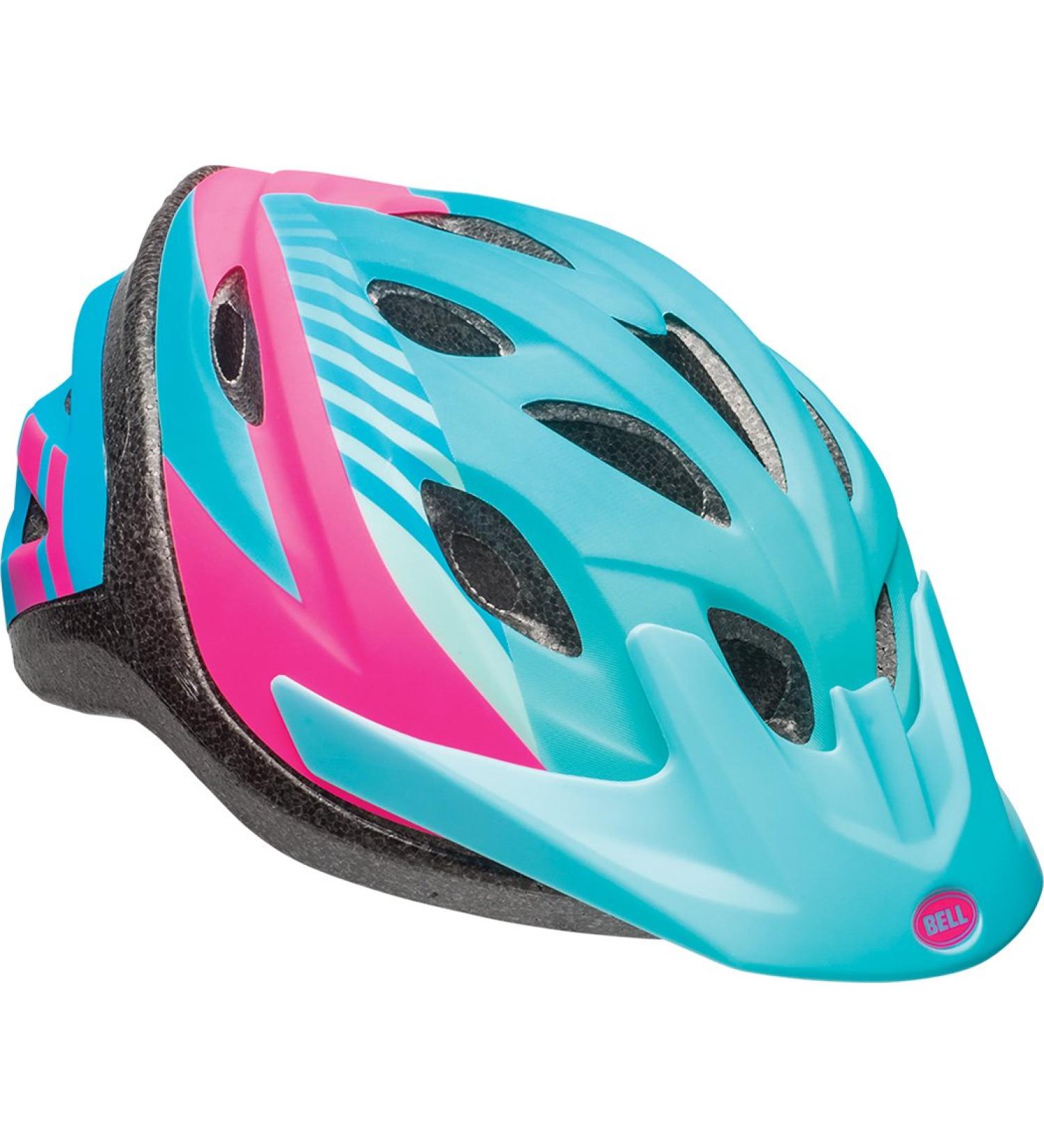 Bell Axle Youth Bike Helmet - Blue Tigris | Lightweight & Durable Protection - Buy Online on GoSupps.com